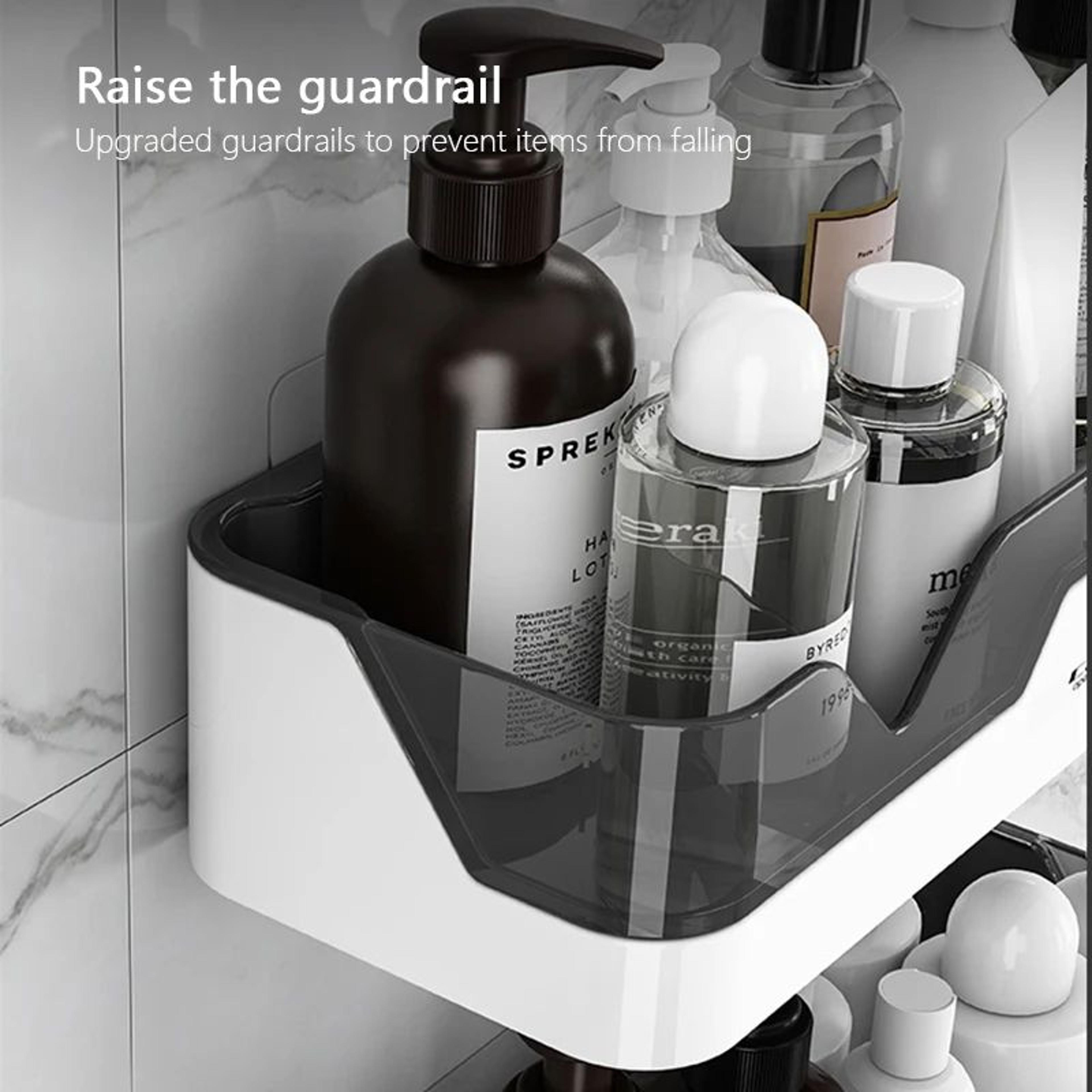 No Drill Shower Corner Shelf 9