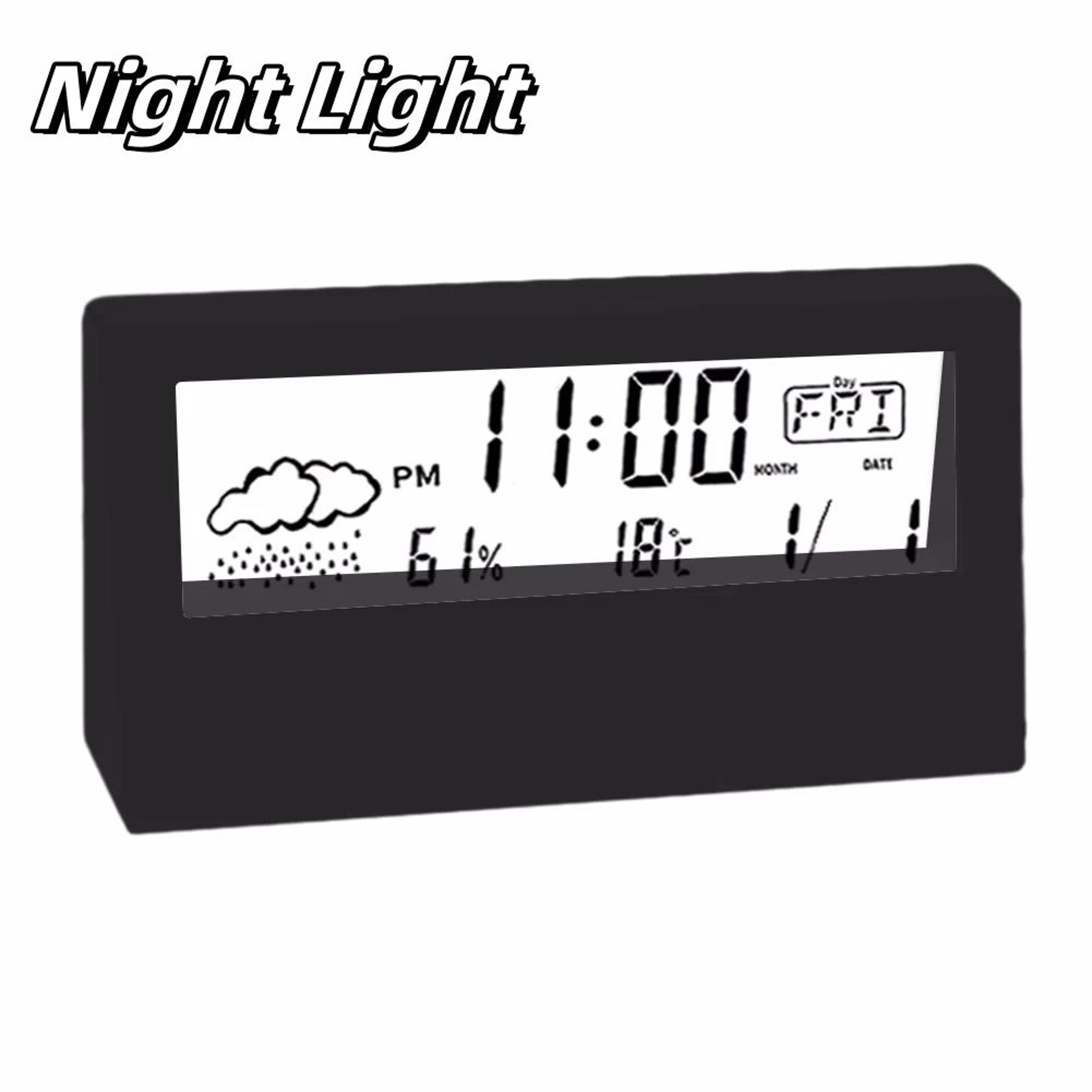 Thermo Hygrometer Alarm Clock 12