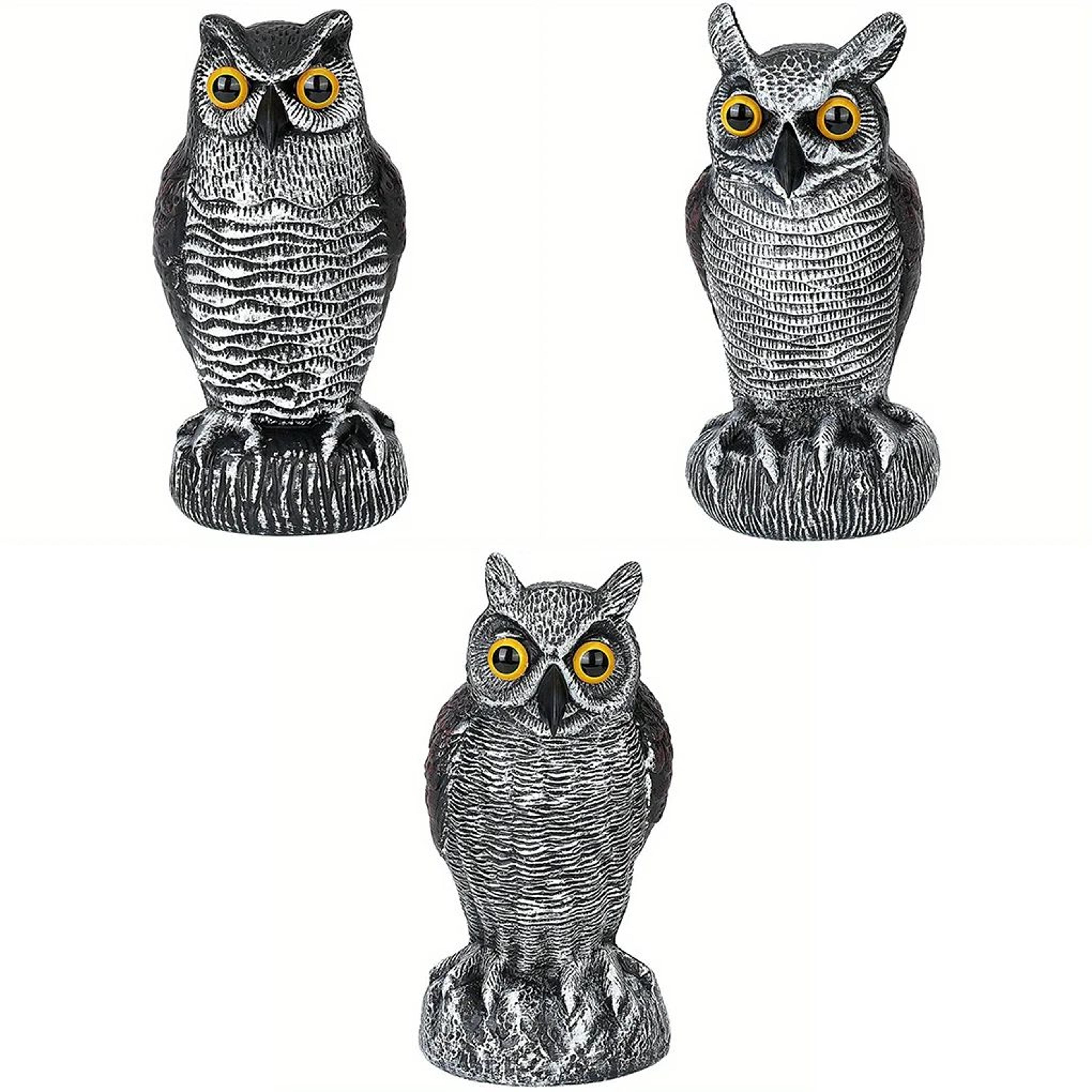 Solar Owl Bird Scare Decoy 5