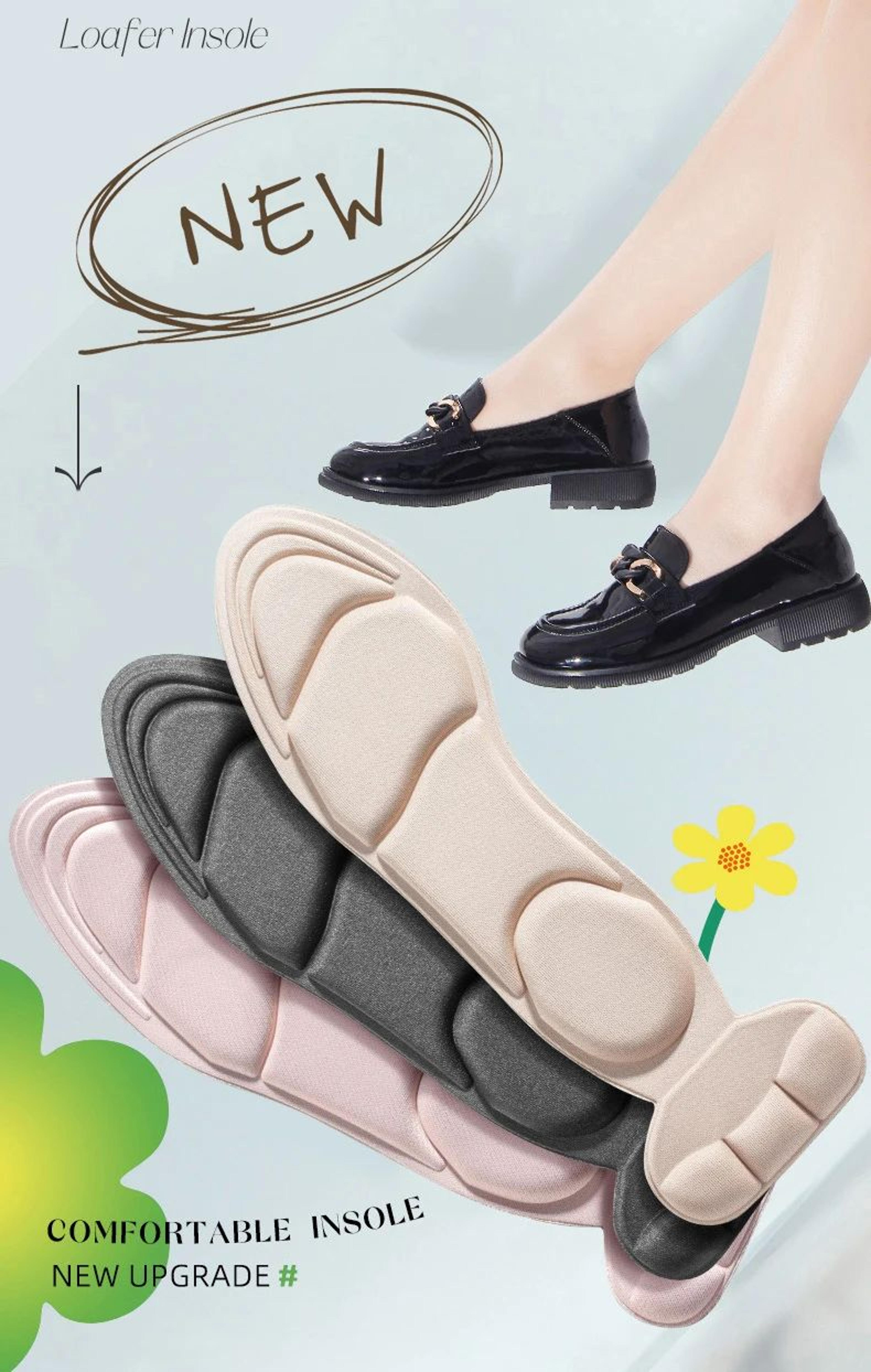 Memory Foam High Heel Comfort Insoles 6