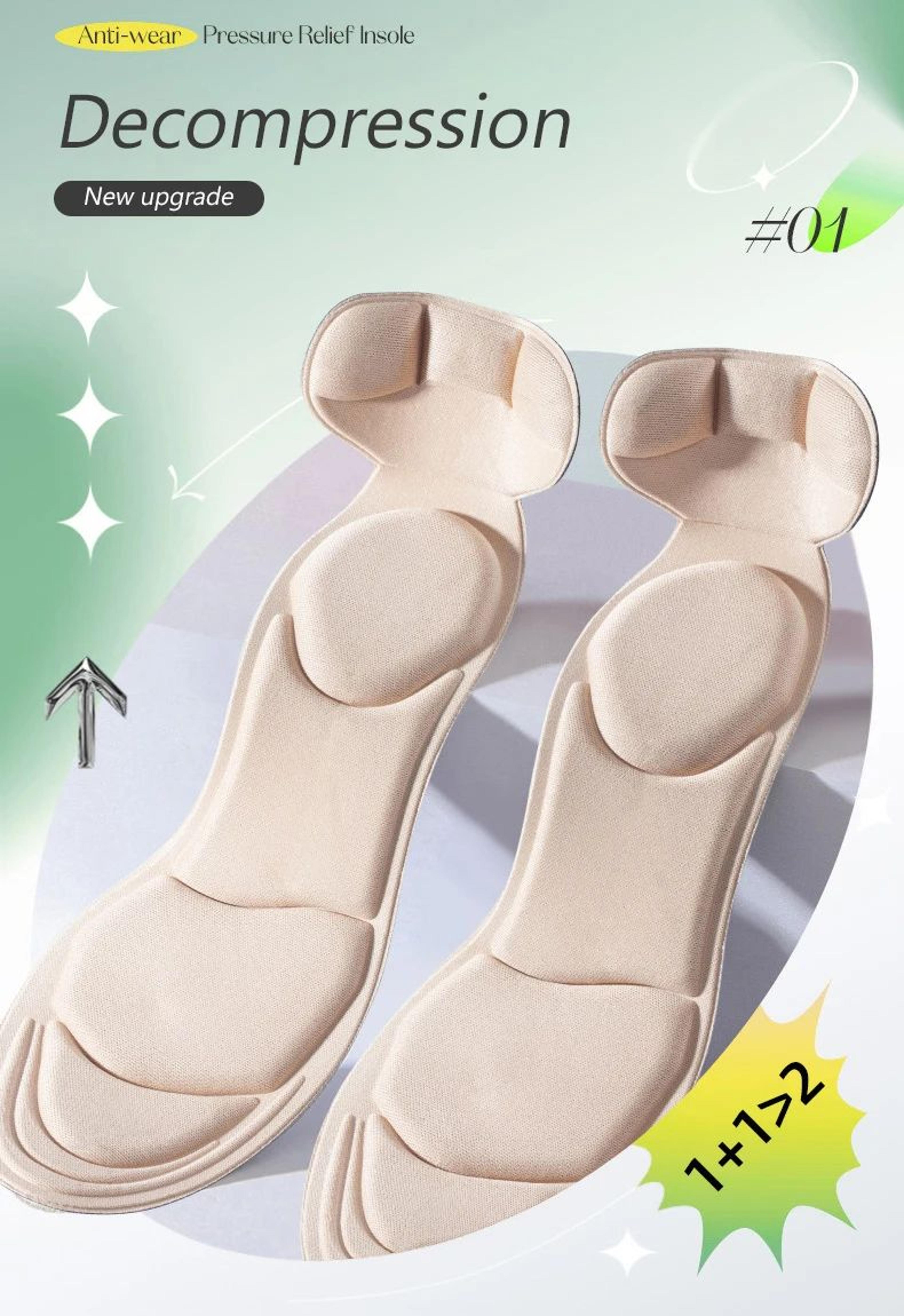 Memory Foam High Heel Comfort Insoles 7