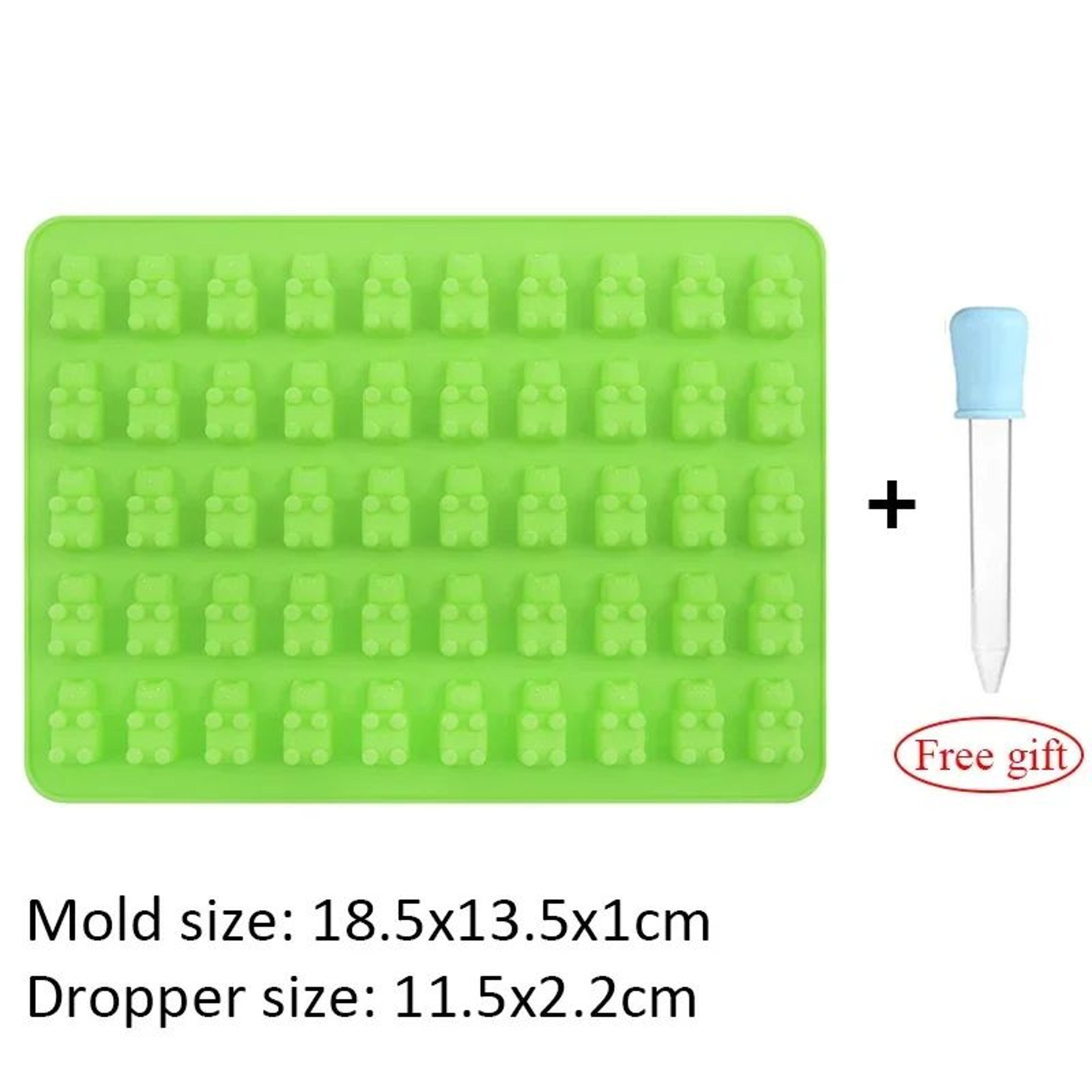 50 Grid Gummy Bear Silicone Mold 10