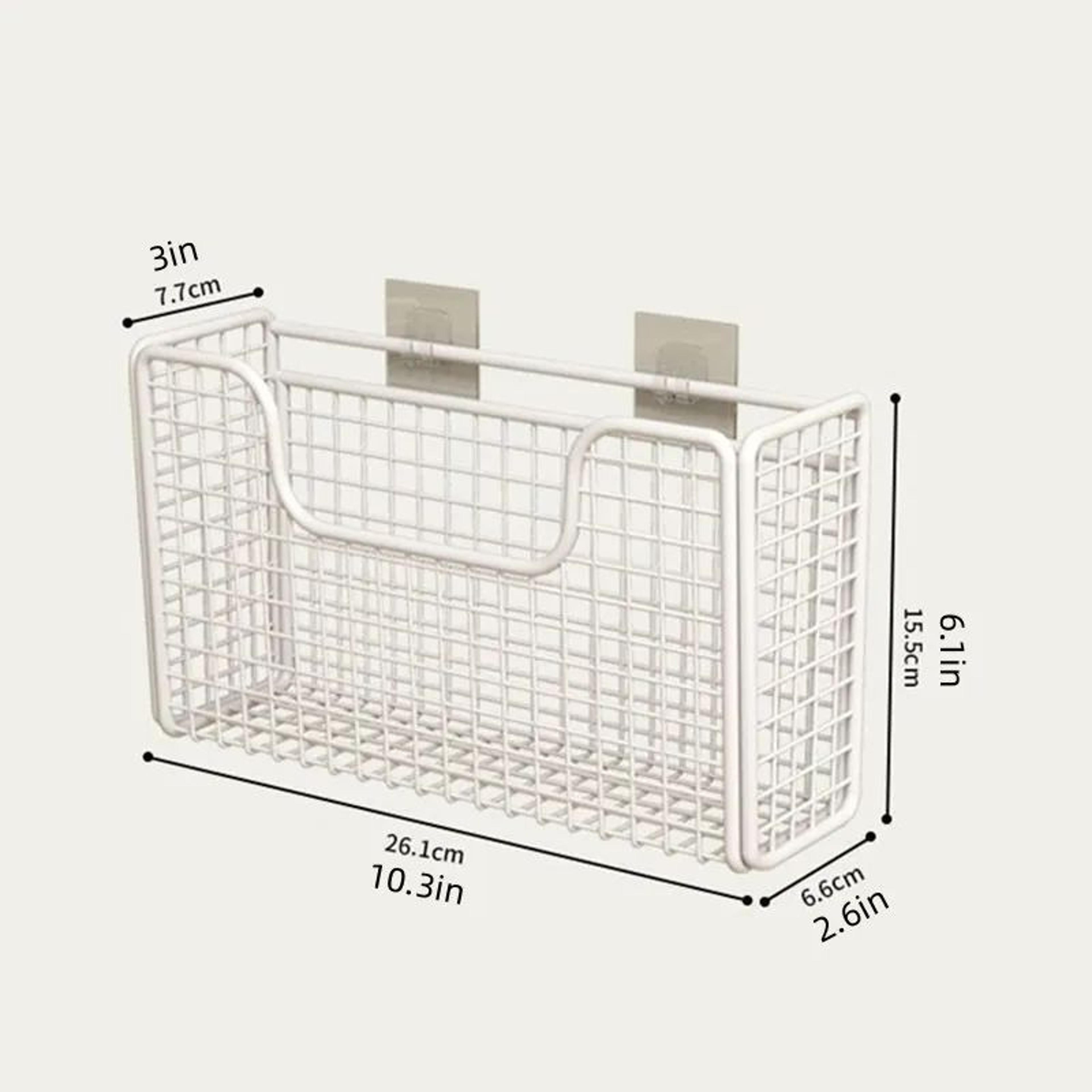 Punch Free Cabinet Door Storage Rack 5