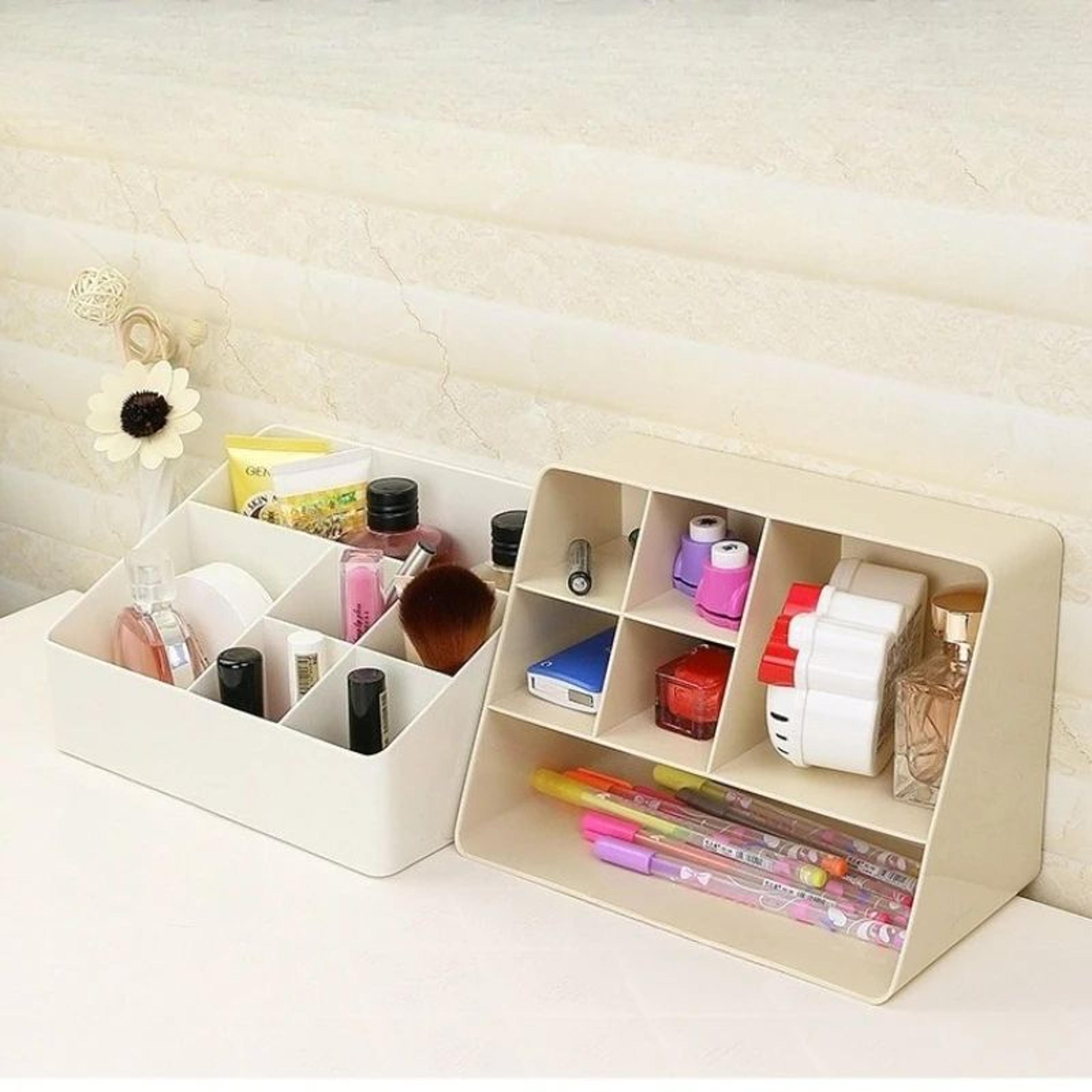 Multi Compartment Makeup Storage Organizer 3