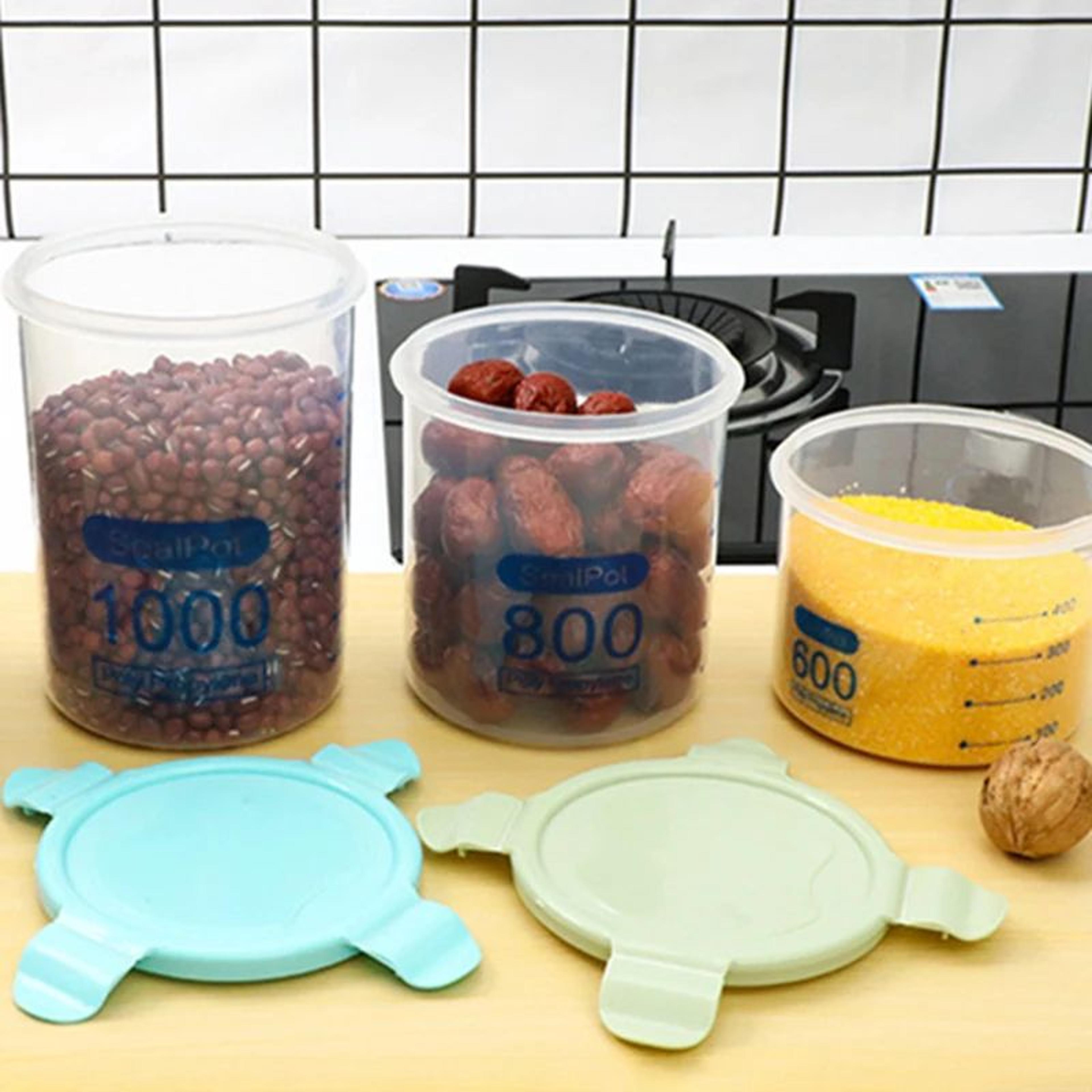 Airtight Kitchen Storage Jar Set 9