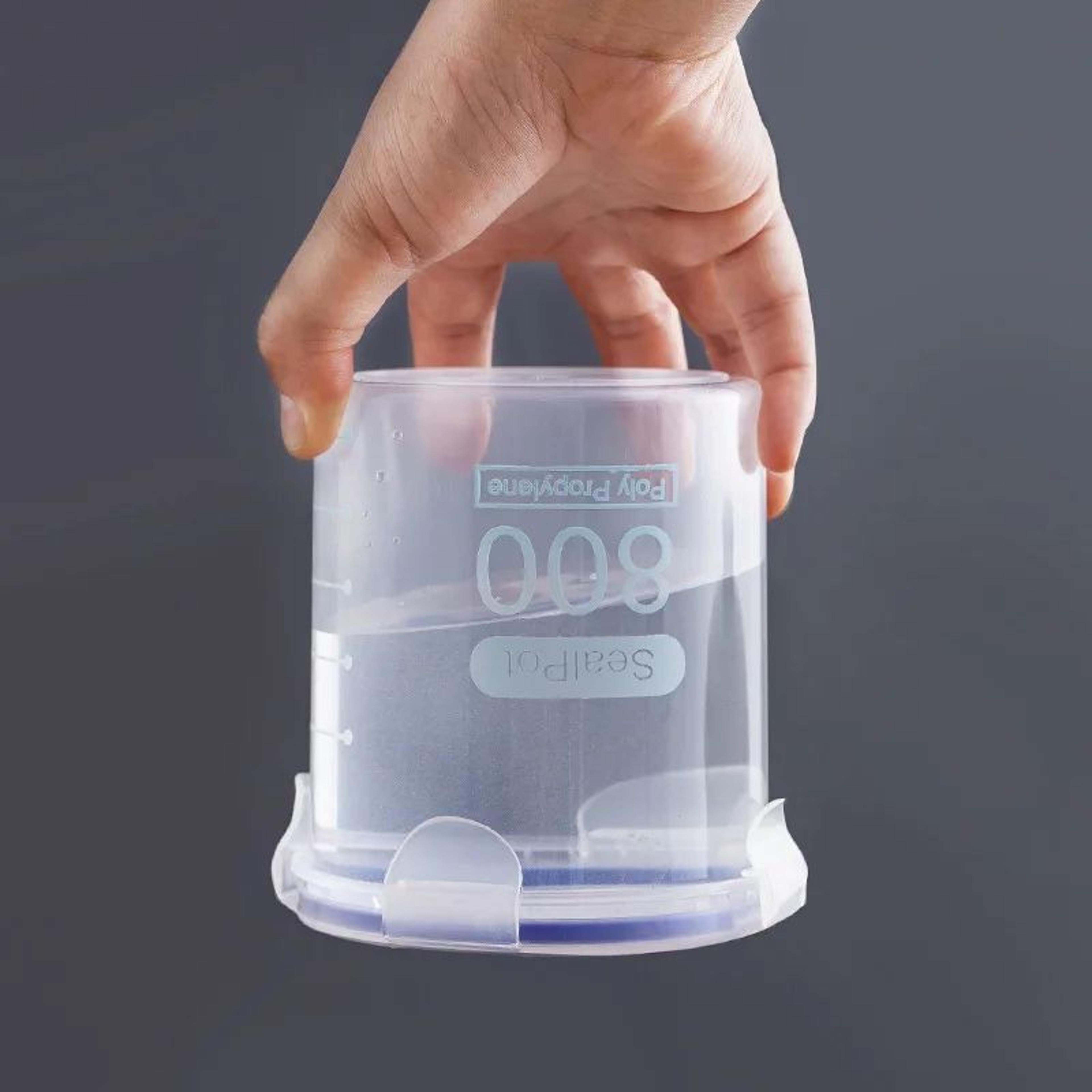 Transparent Airtight Food Storage Jar Set 4
