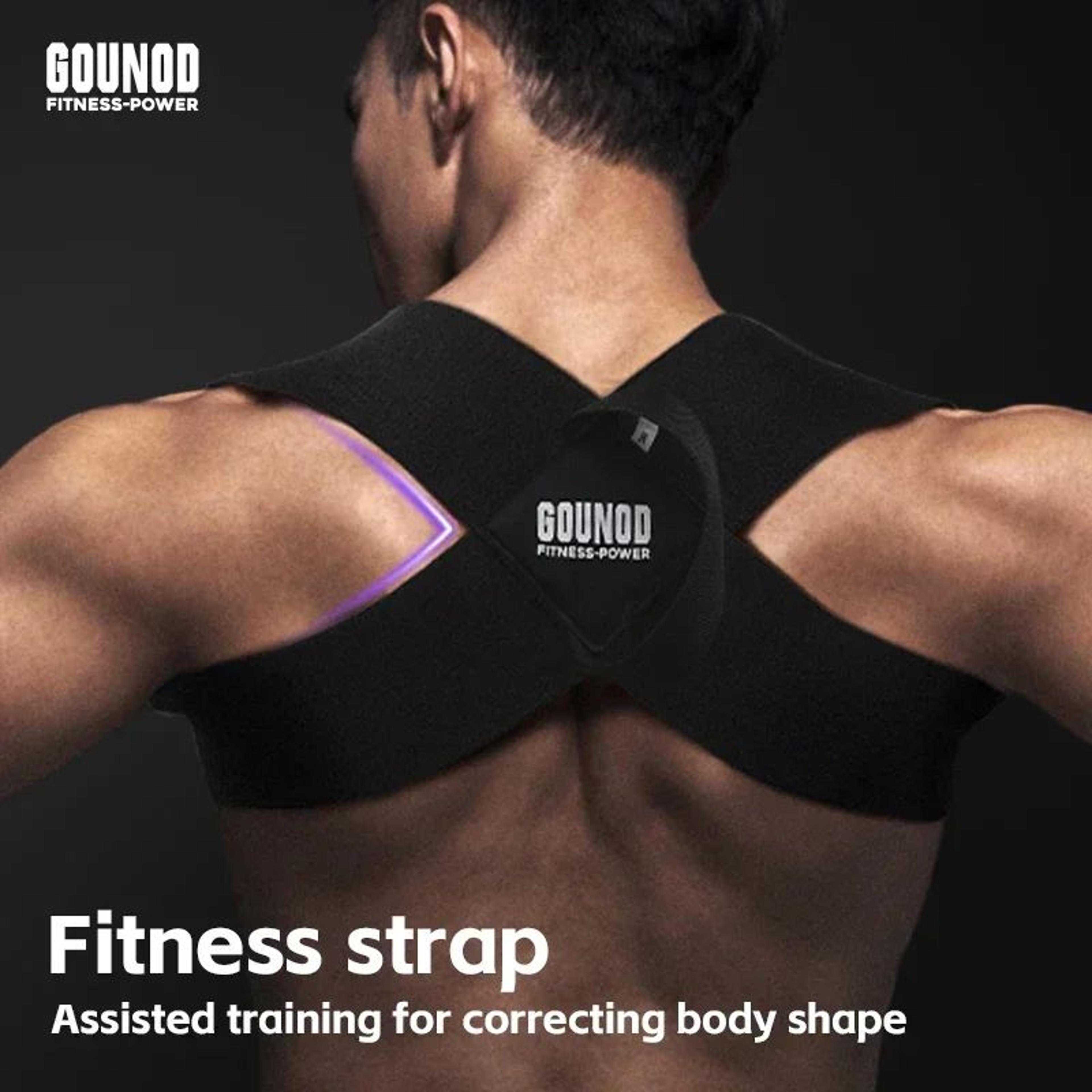 adjustable back posture corrector belt