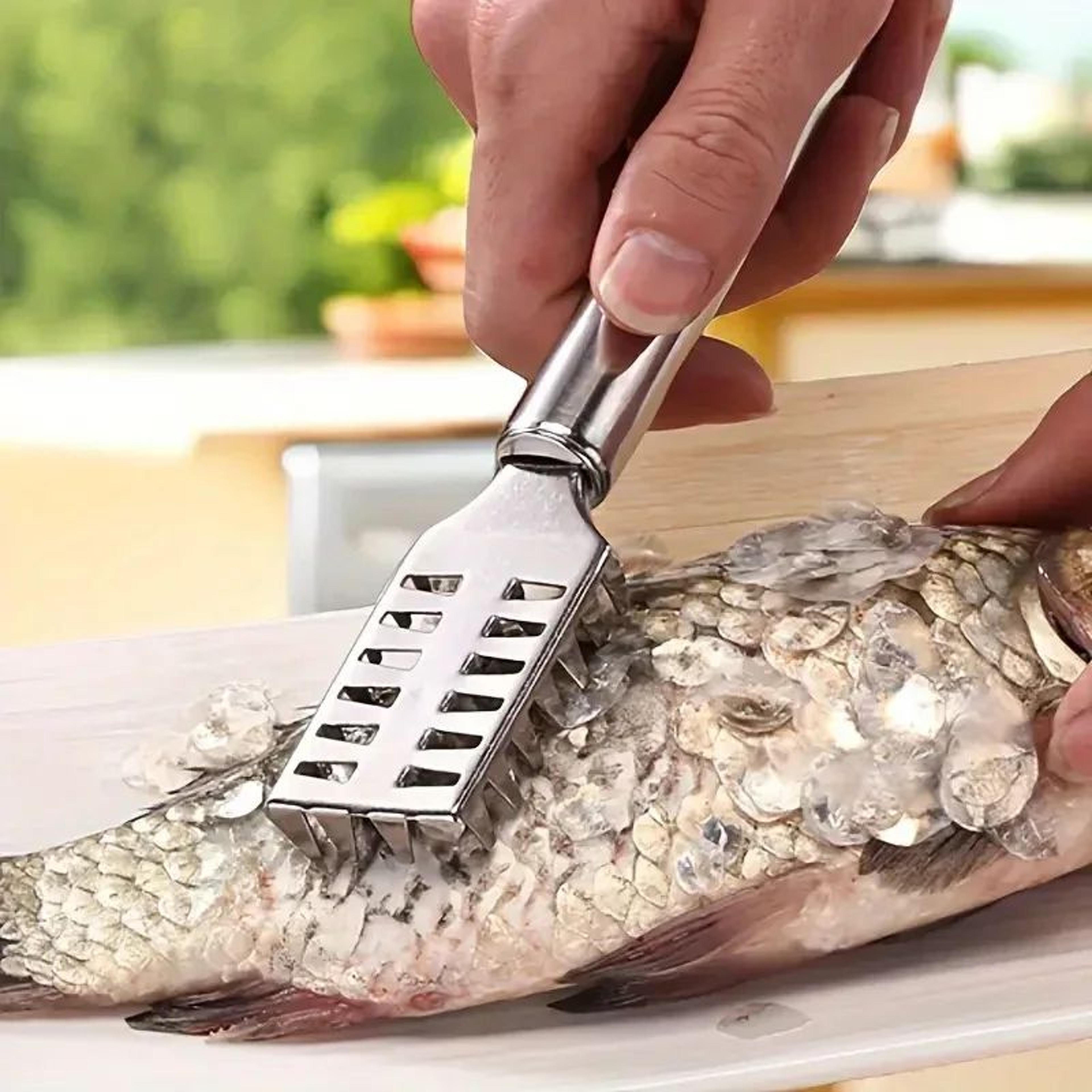 stainless steel fish scale remover