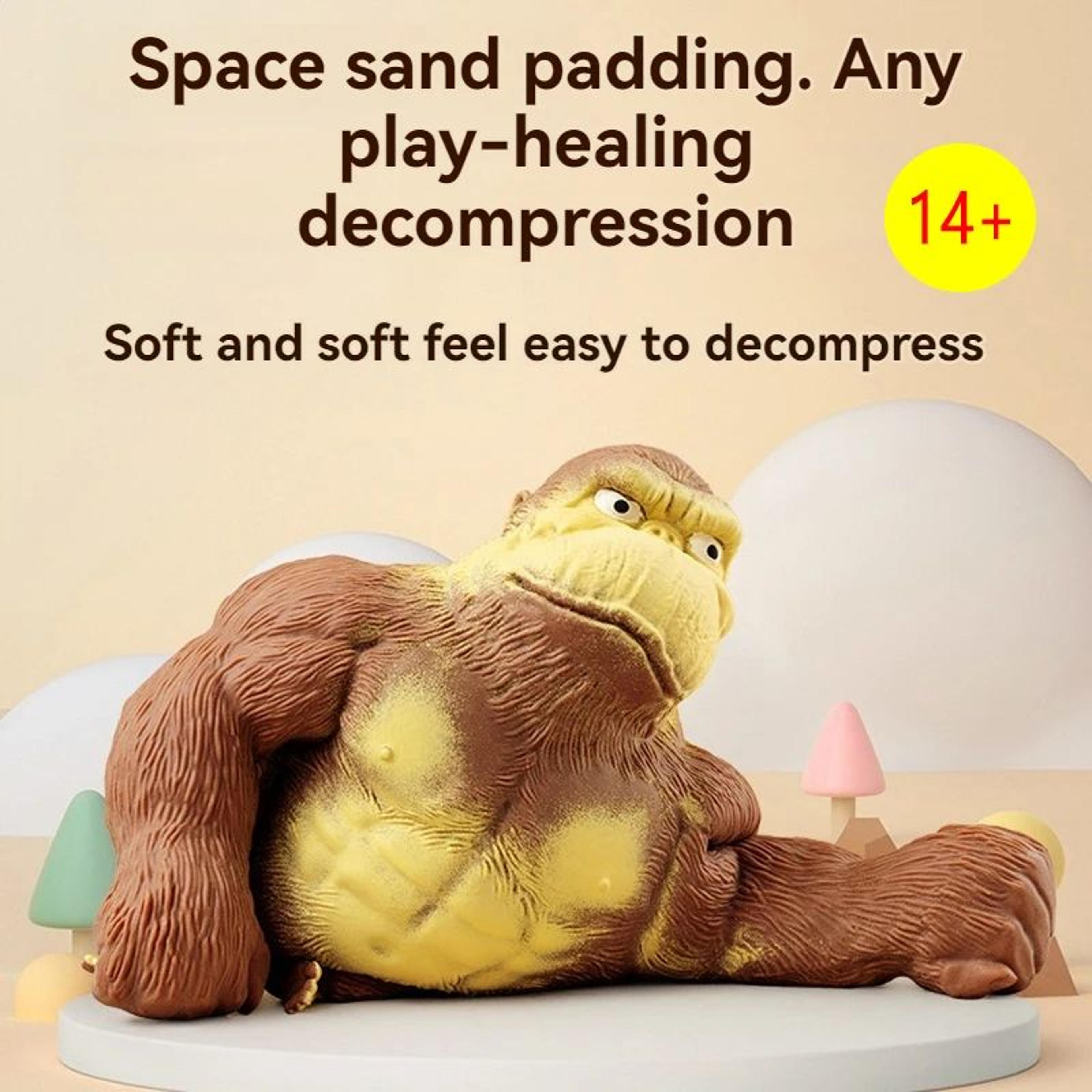 Funny AntiStress Gorilla Decompression Toy For Kids And Adults 2