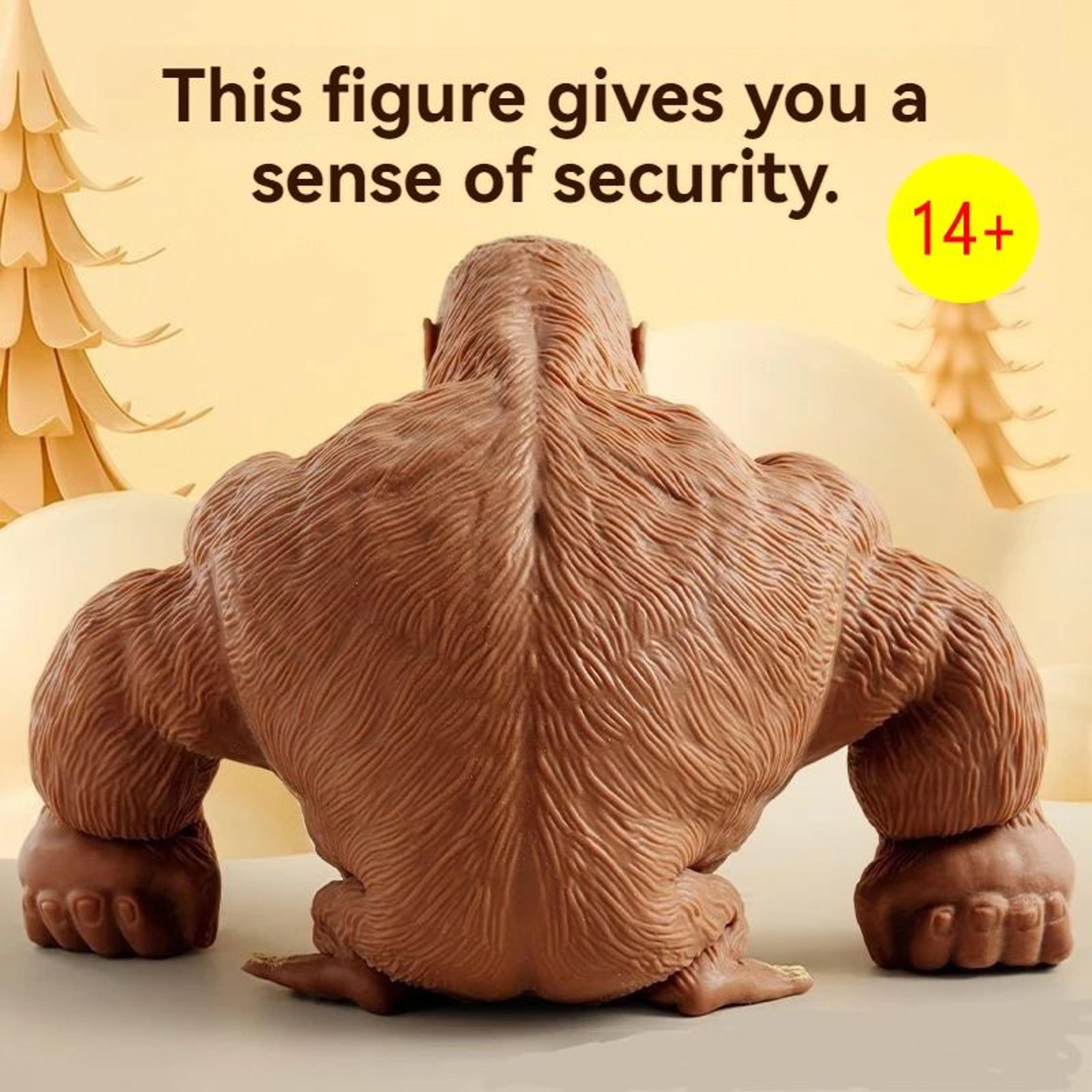 Funny AntiStress Gorilla Decompression Toy For Kids And Adults 3