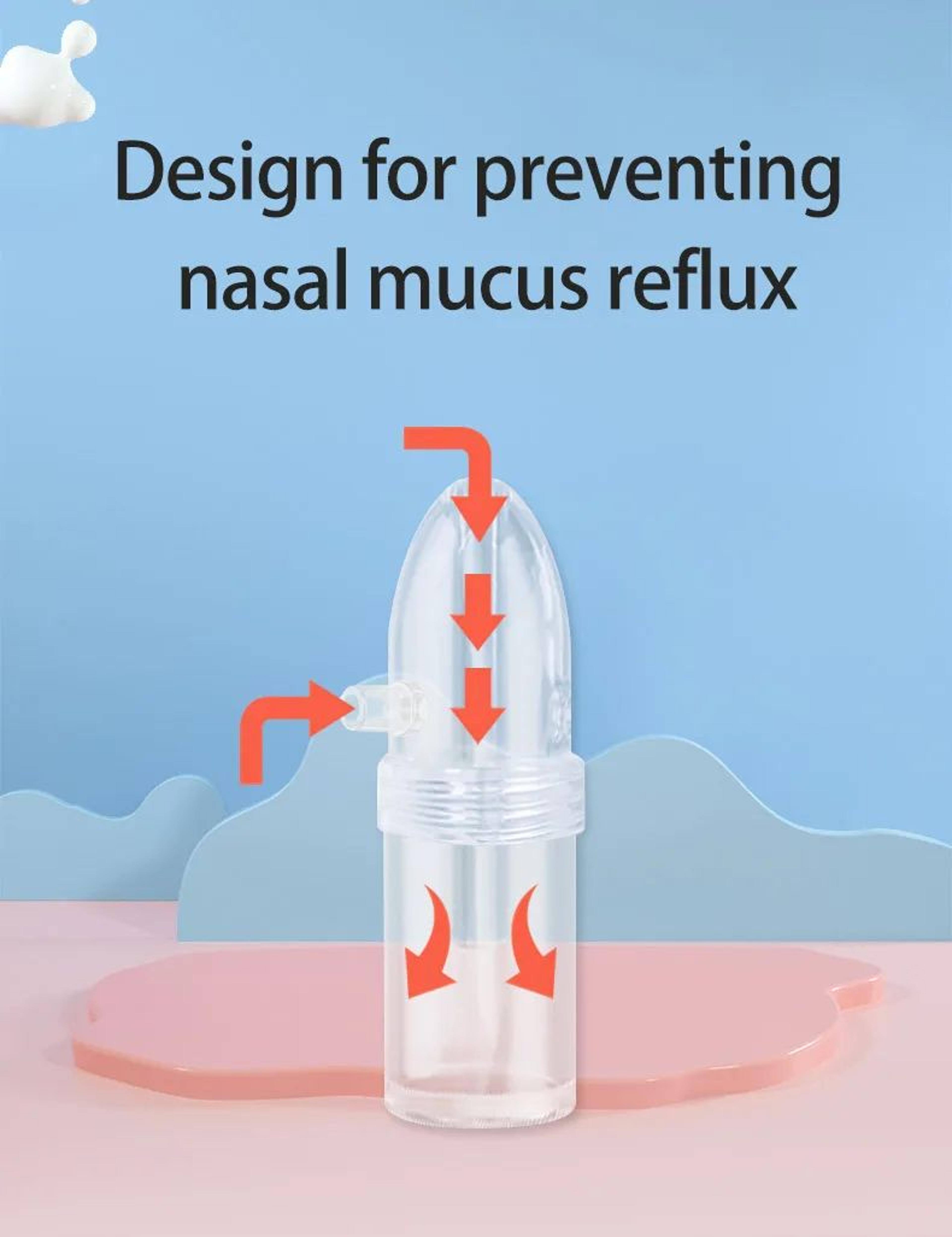 Manual Baby Nasal Aspirator With Hand Pump And NonInvasive Suction 8