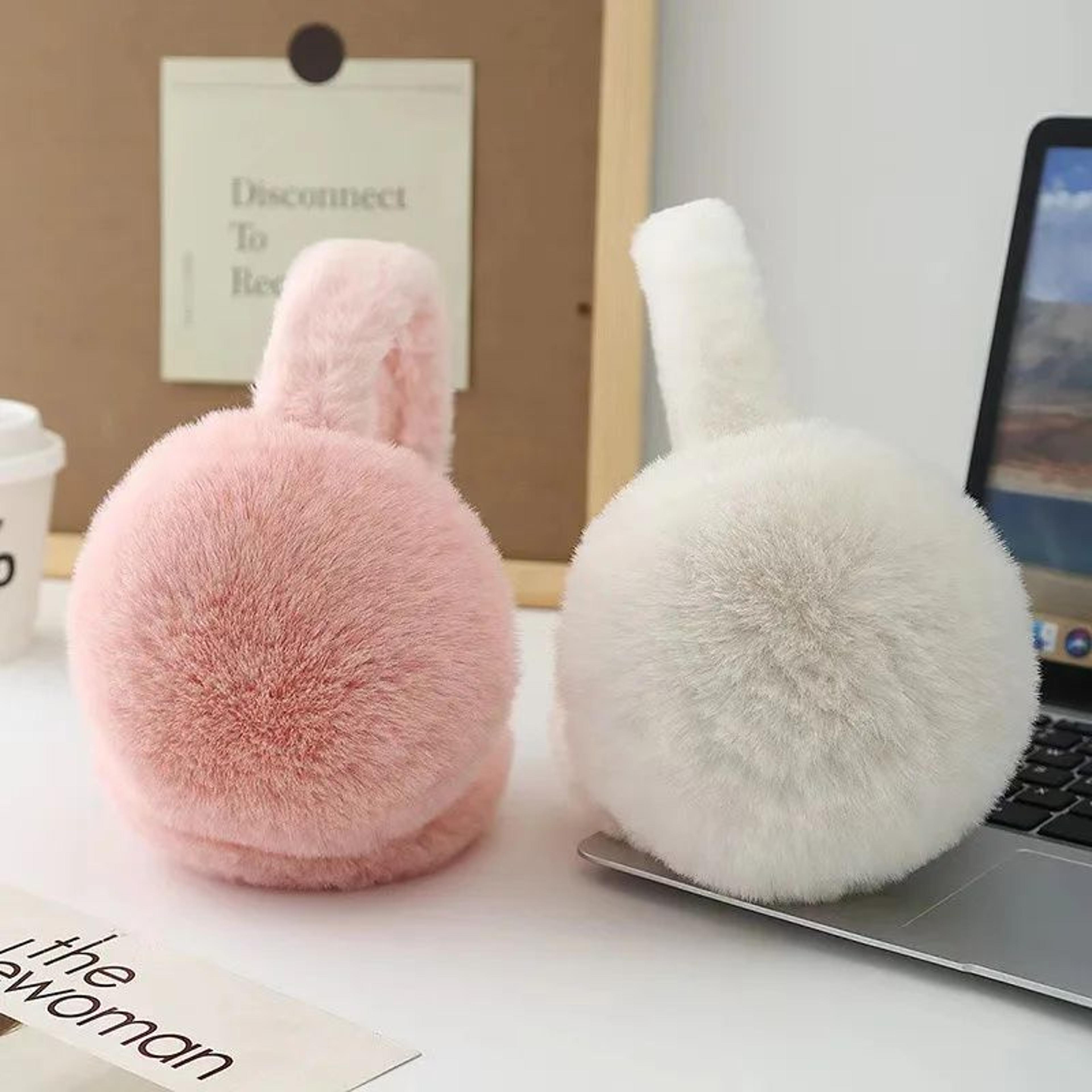 Foldable Plush Winter Ear Protectors For Kids 2