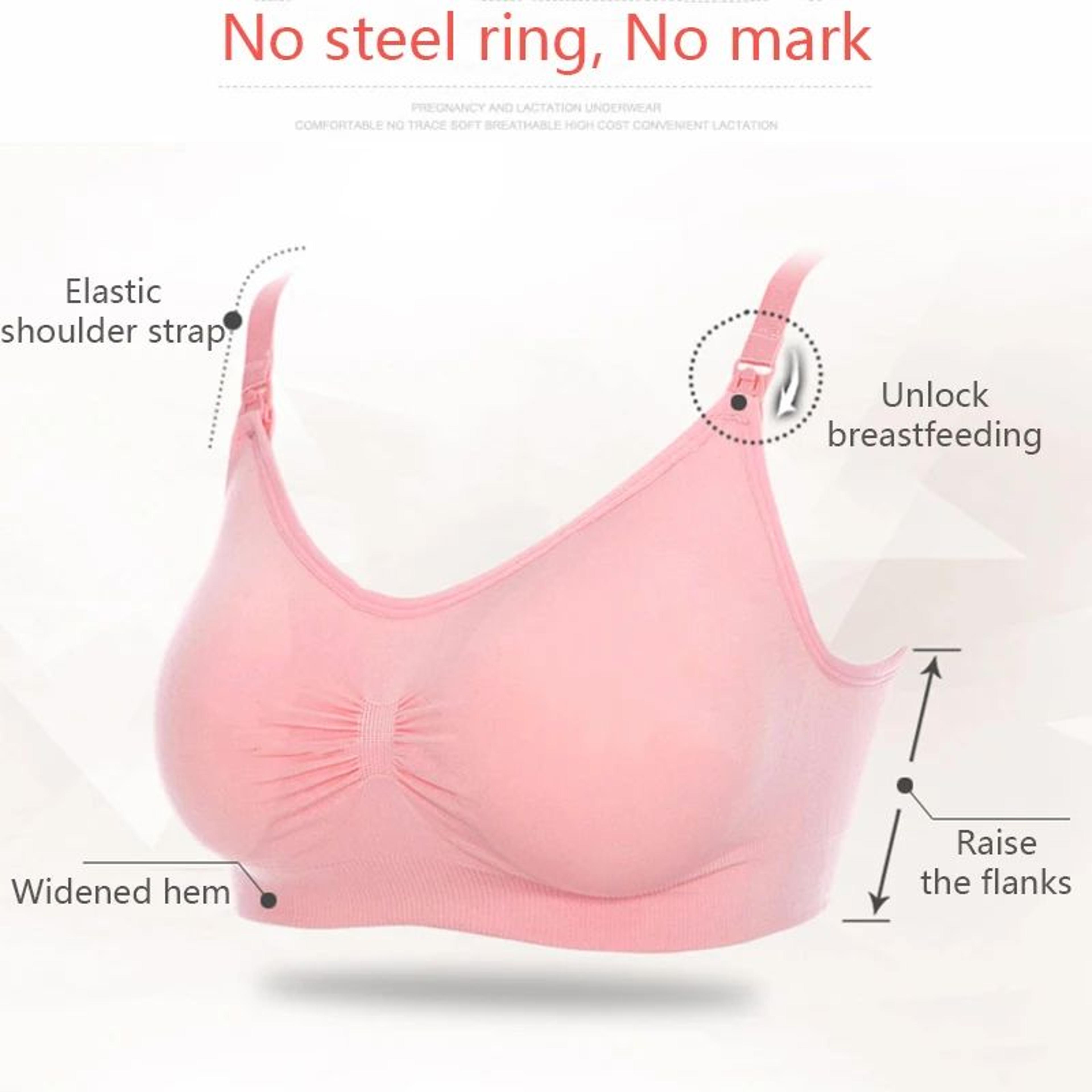 Wireless Maternity Nursing Bra For Breastfeeding 9