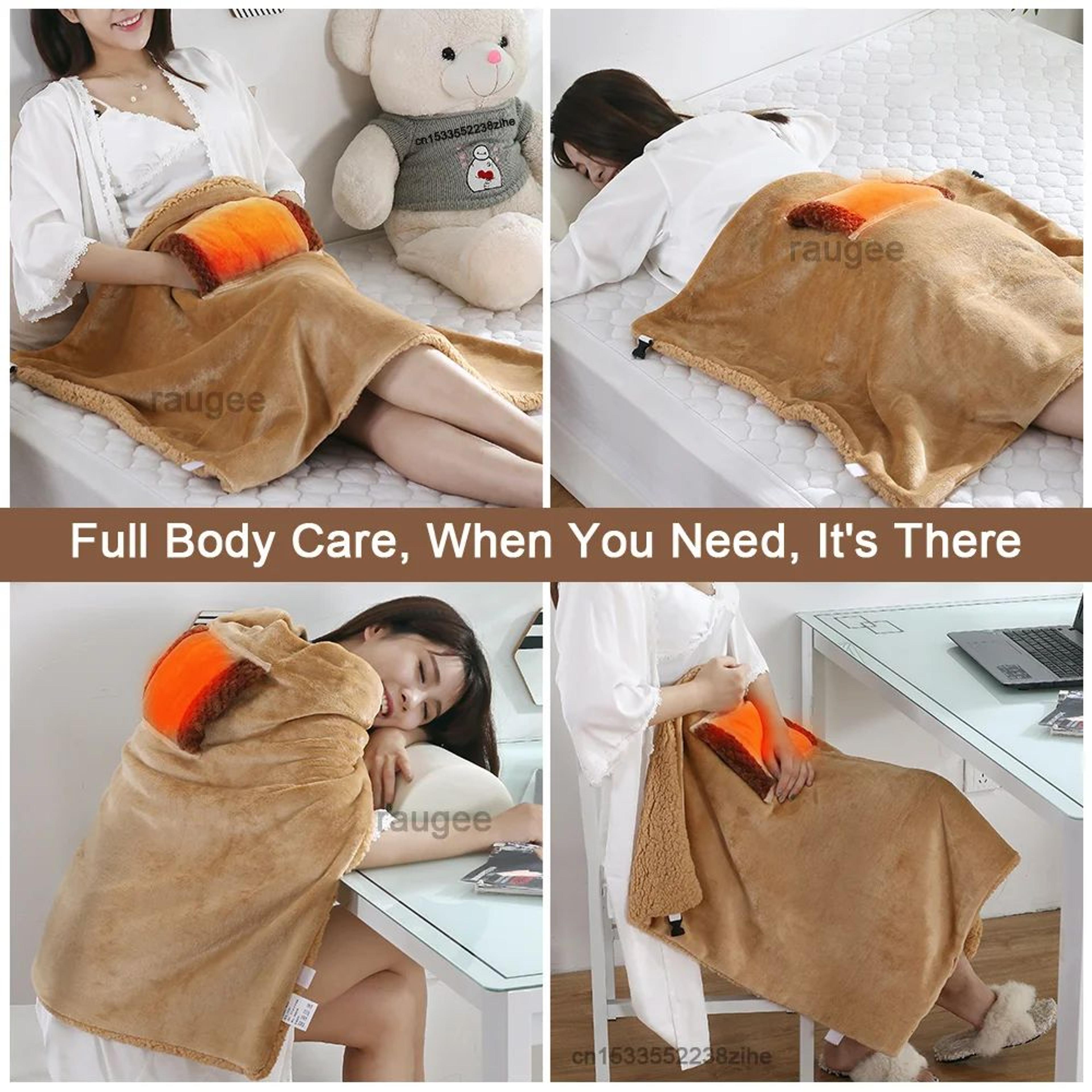 USB Rechargeable Warming Blanket Hand Warmer 5