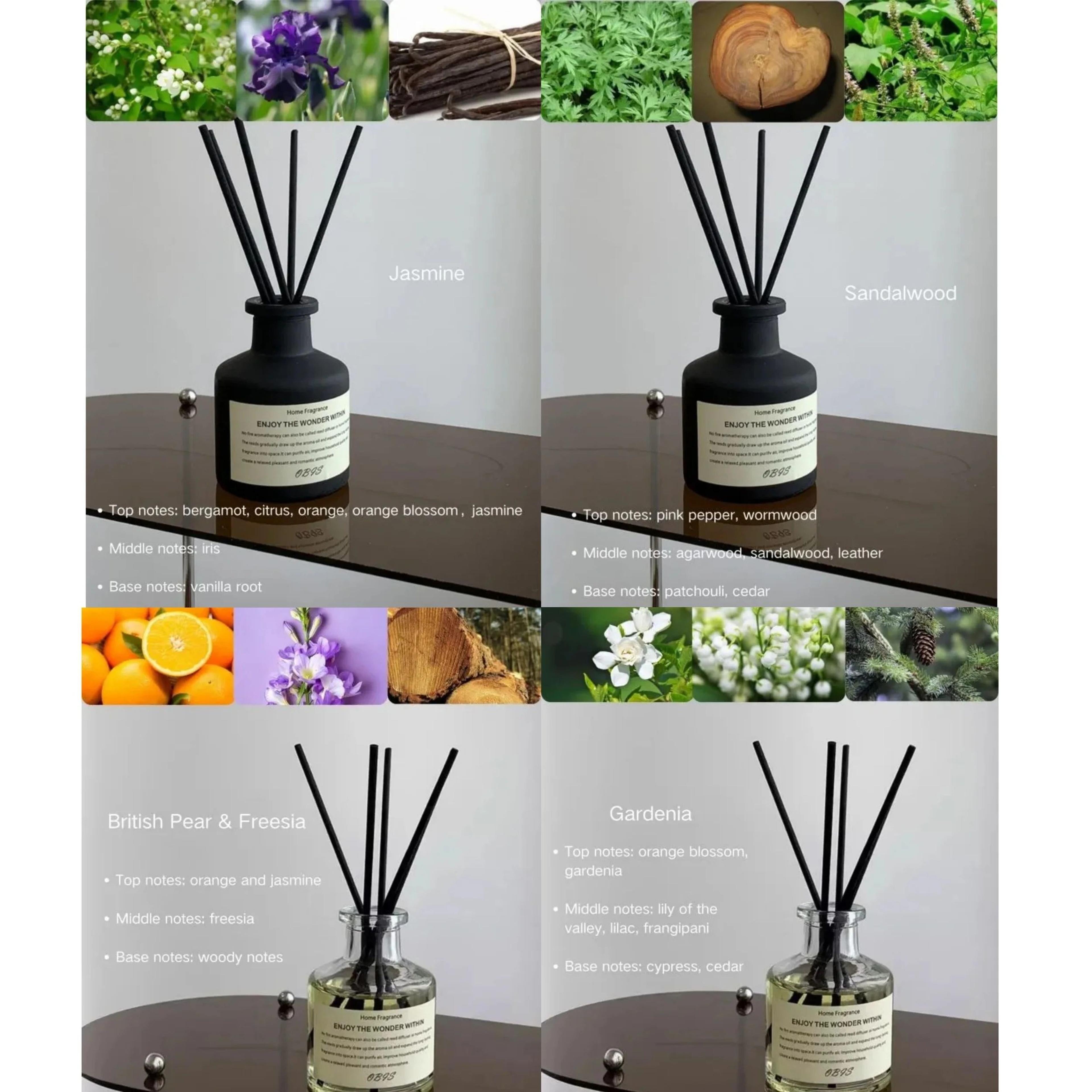 50ml Freesia Jasmine Reed Diffuser Fragrance Oil 4