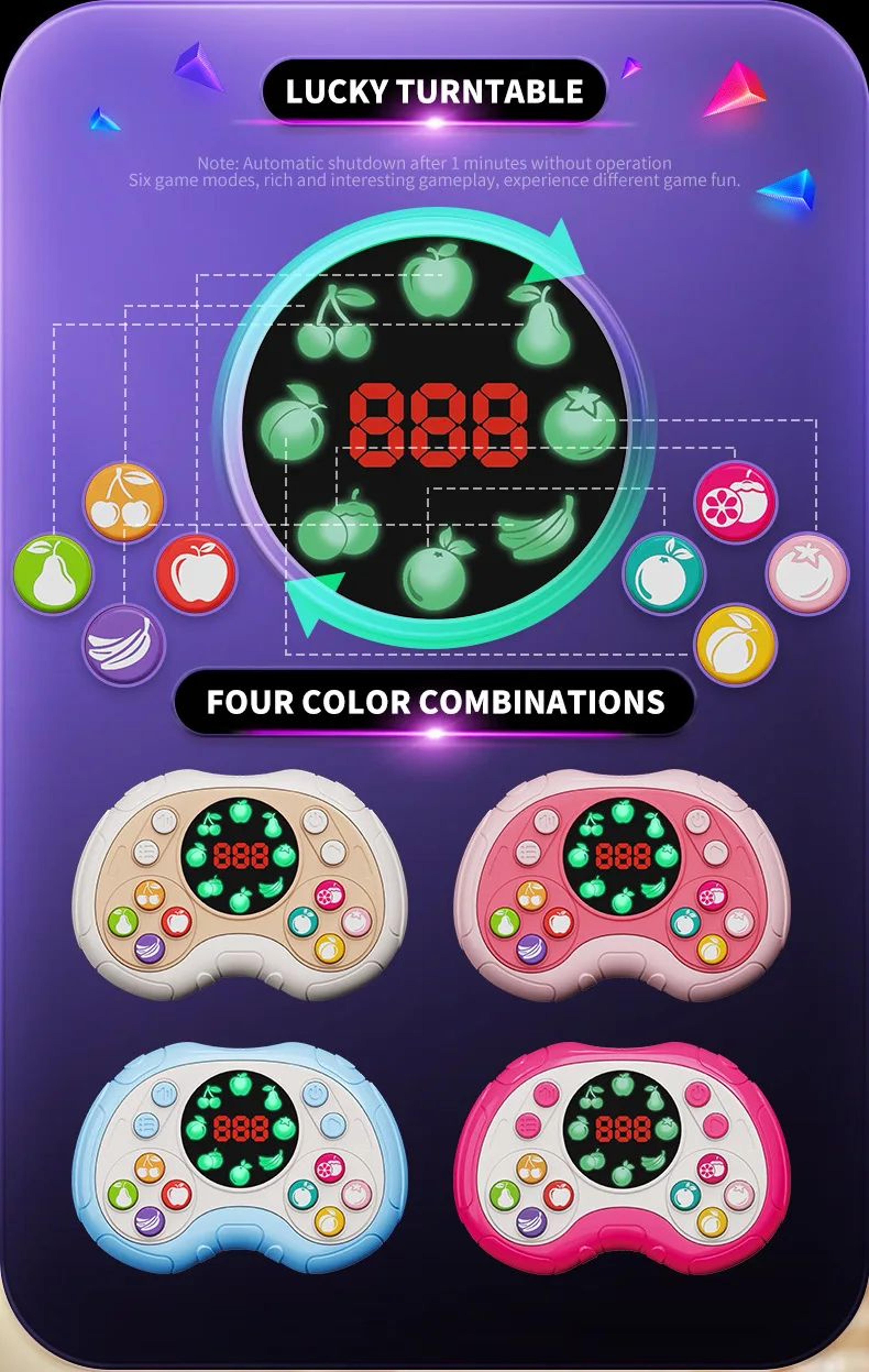 Creative Handheld Speed Push Game Machine 6
