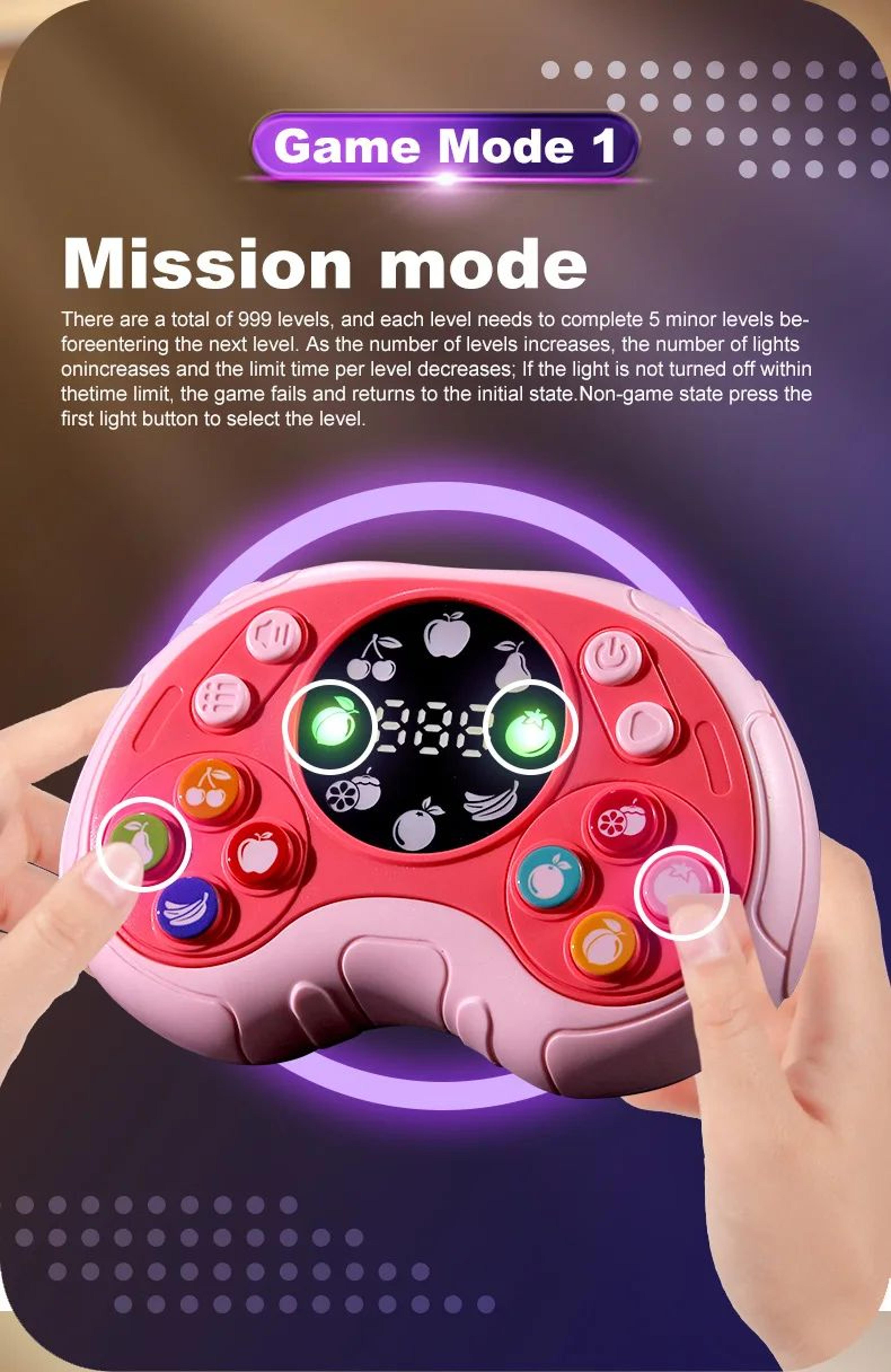 Creative Handheld Speed Push Game Machine 8