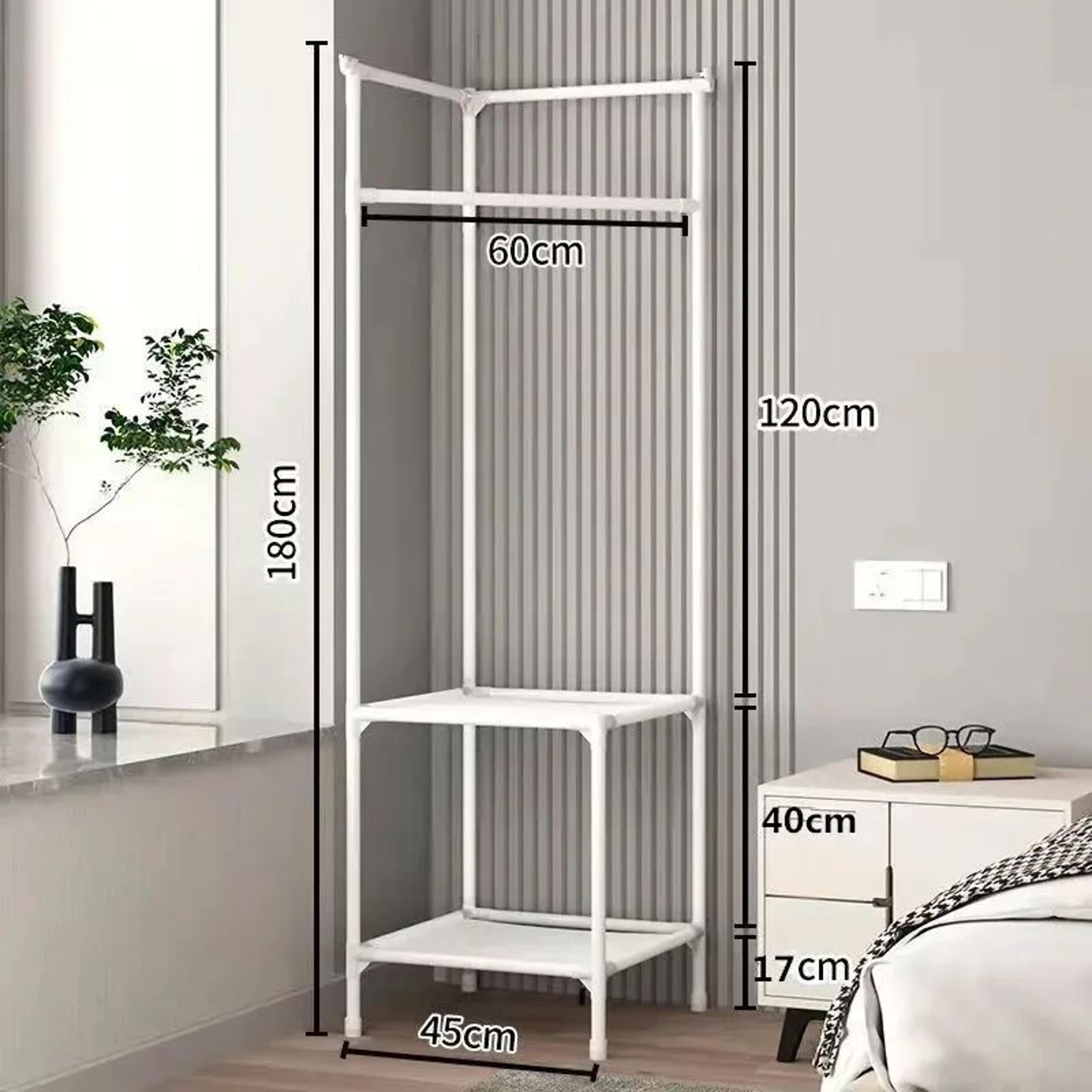 MultiLayer Corner Coat And Hat Rack 8