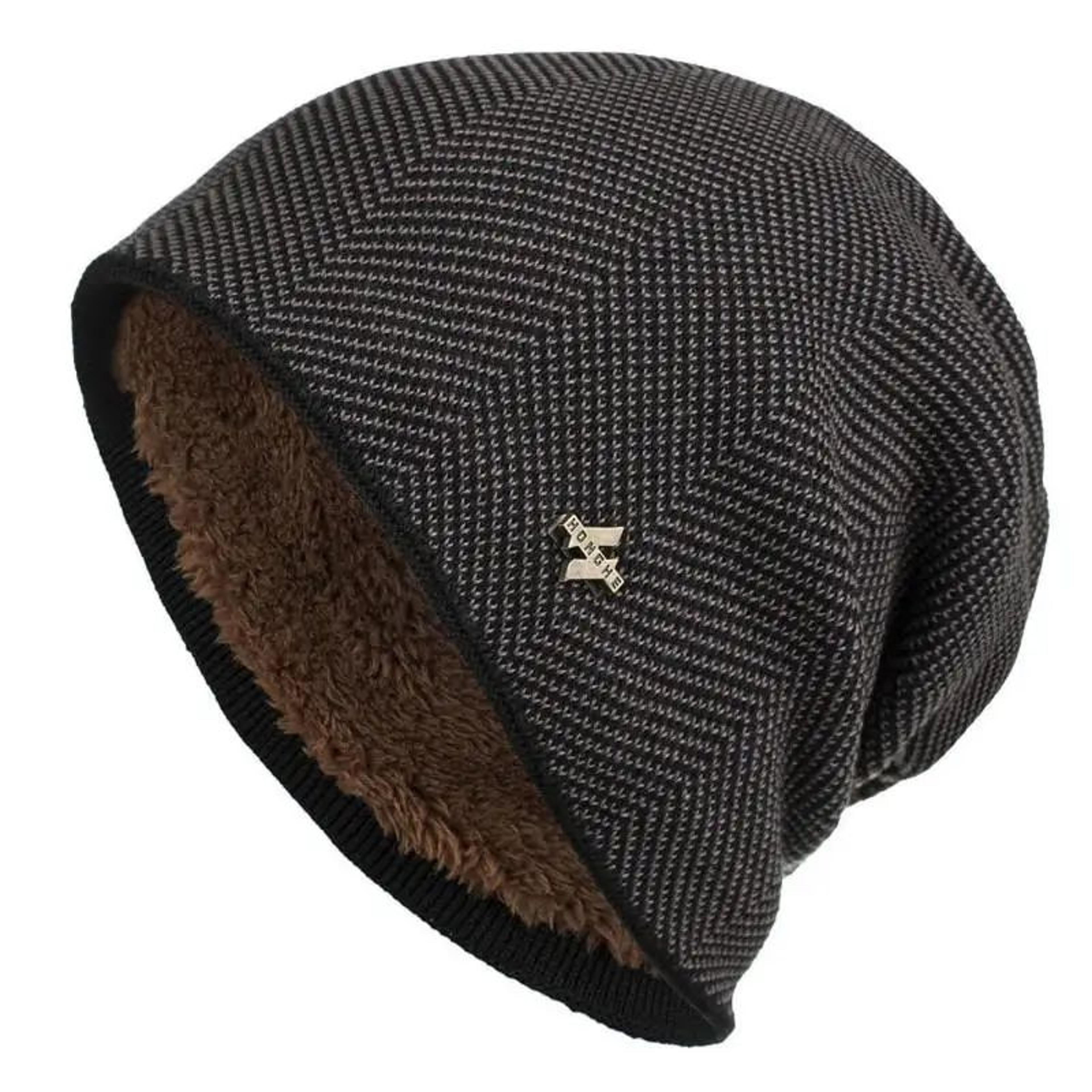 Unisex Thick Knitted Winter Beanie Hat 14