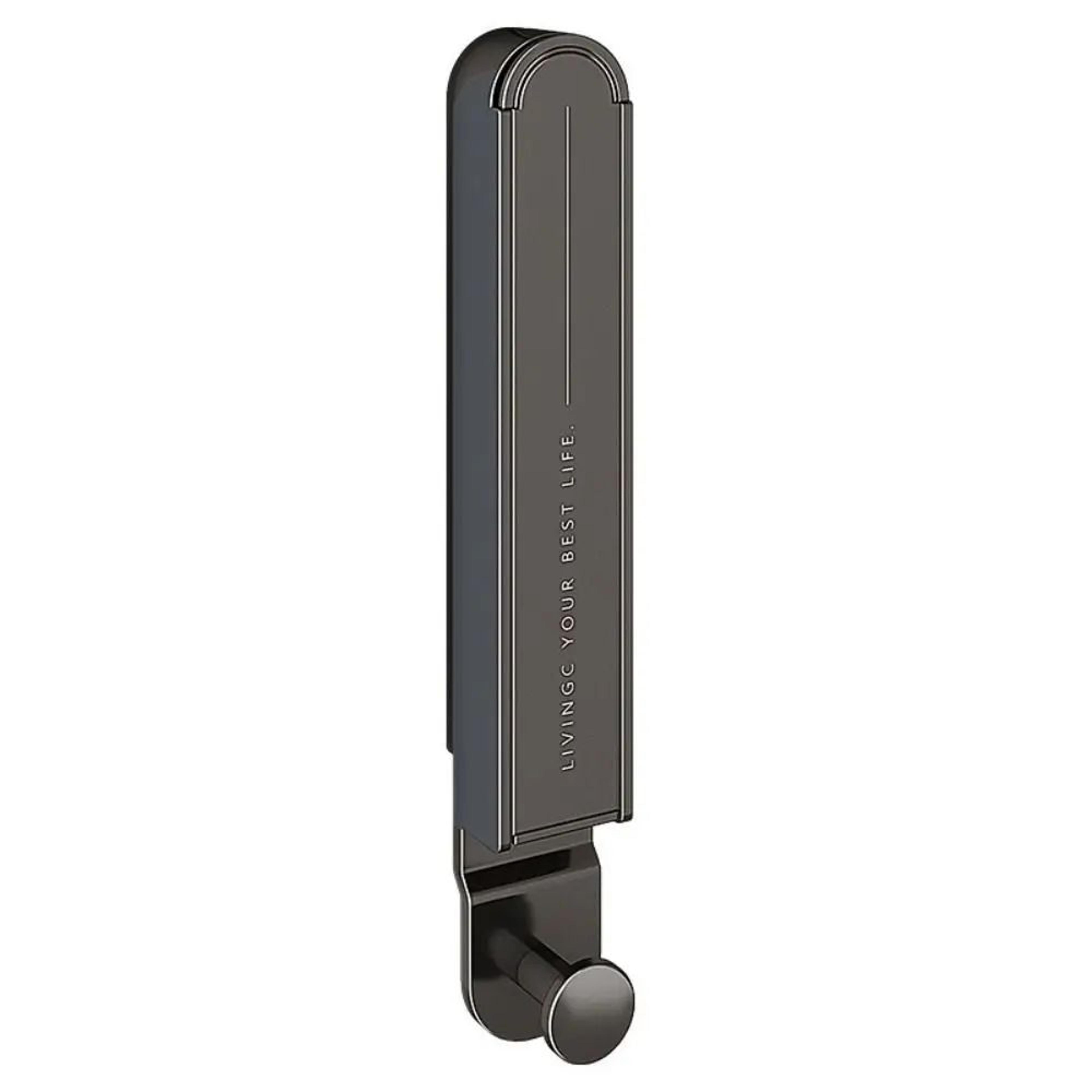 Aluminum Folding WallMounted Clothes Drying Rack 4