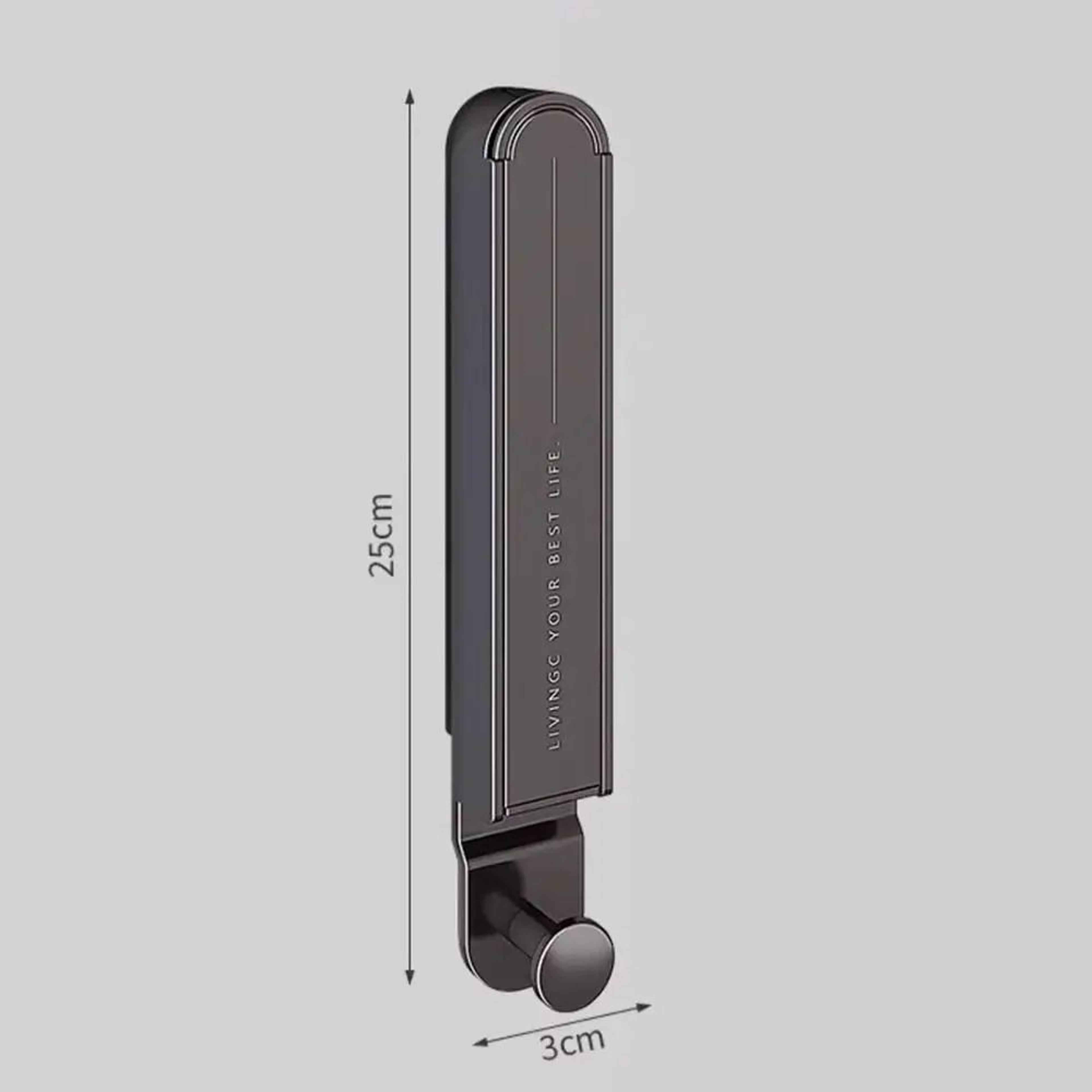 Aluminum Folding WallMounted Clothes Drying Rack 5