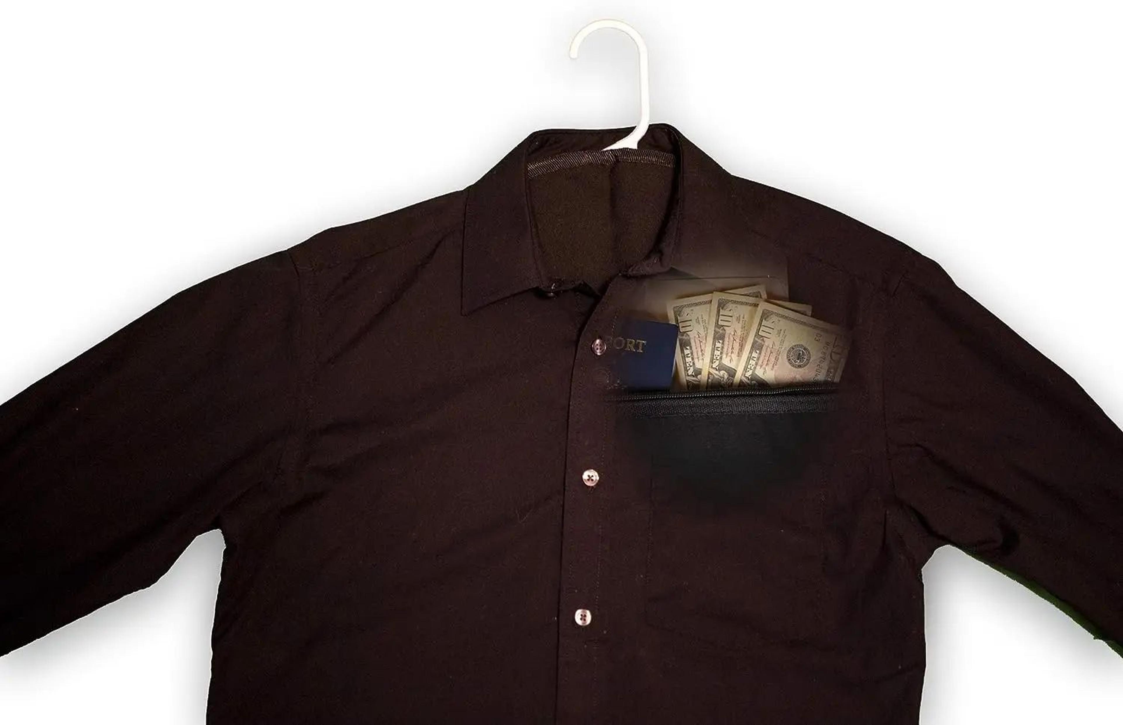 Hidden Hanger Pocket Safe For Travel And Home 2