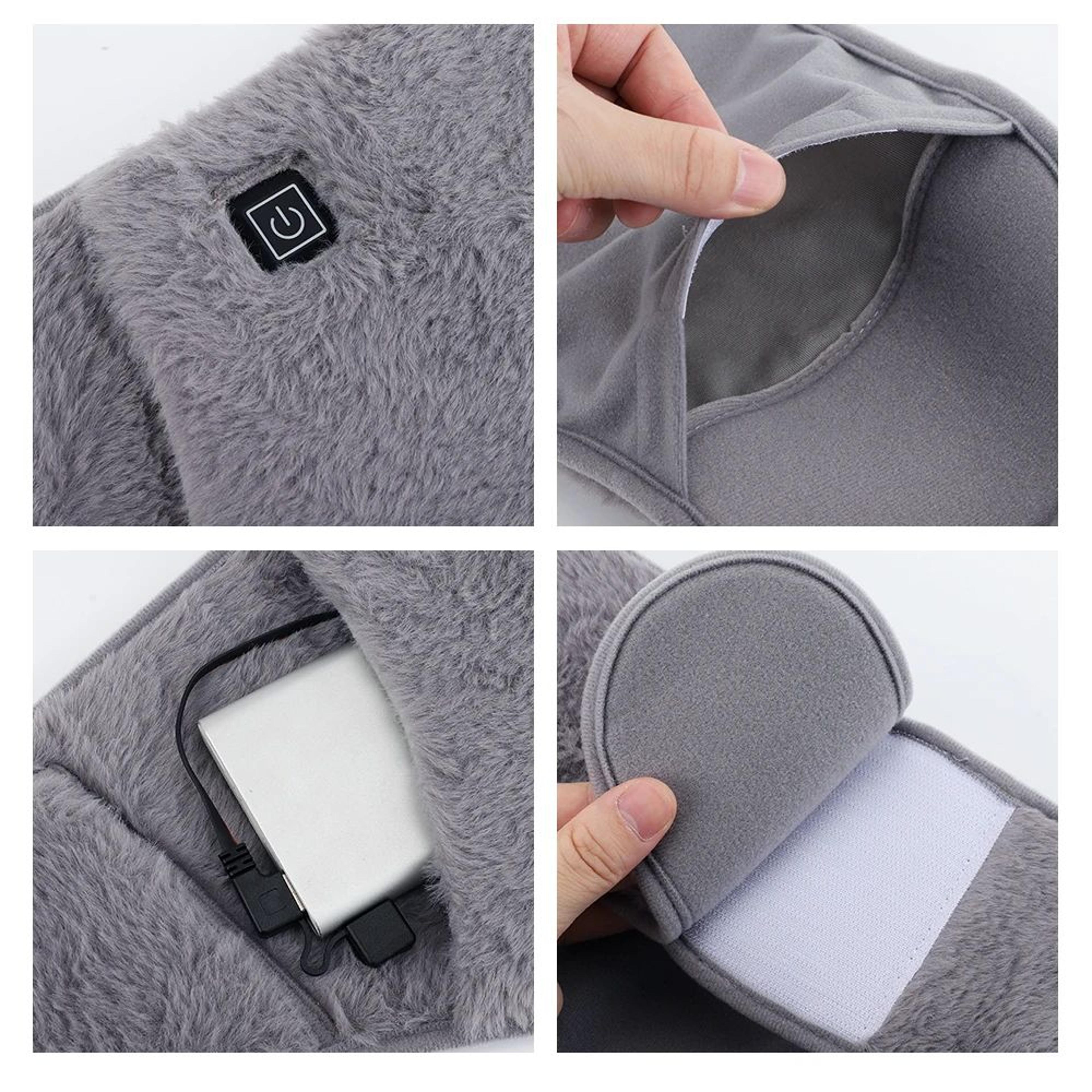 USB Electric Heating Waist Belt Hot Compress Warmer 8