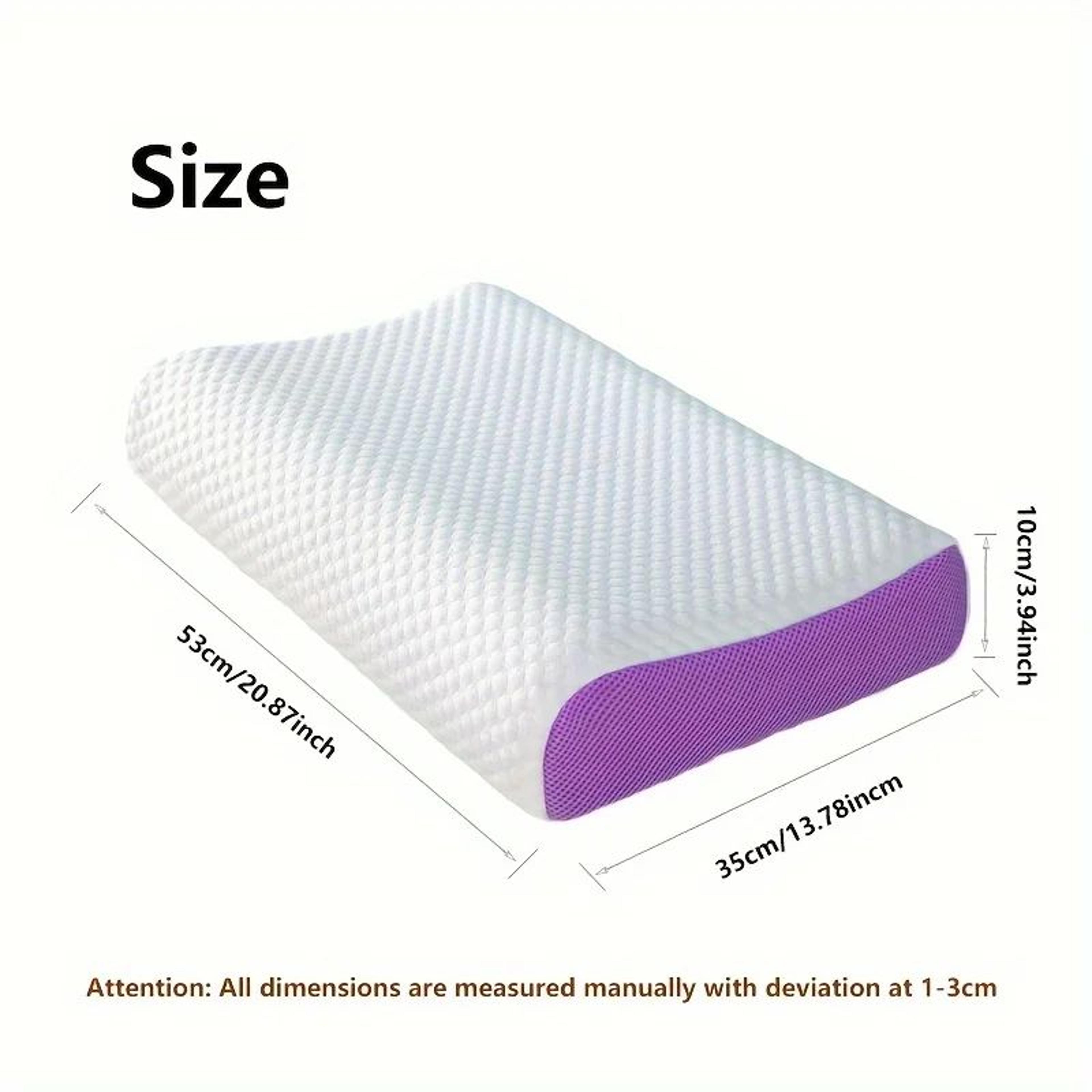 Breathable Air Layer TPE Memory Pillow With Washable Cover 1