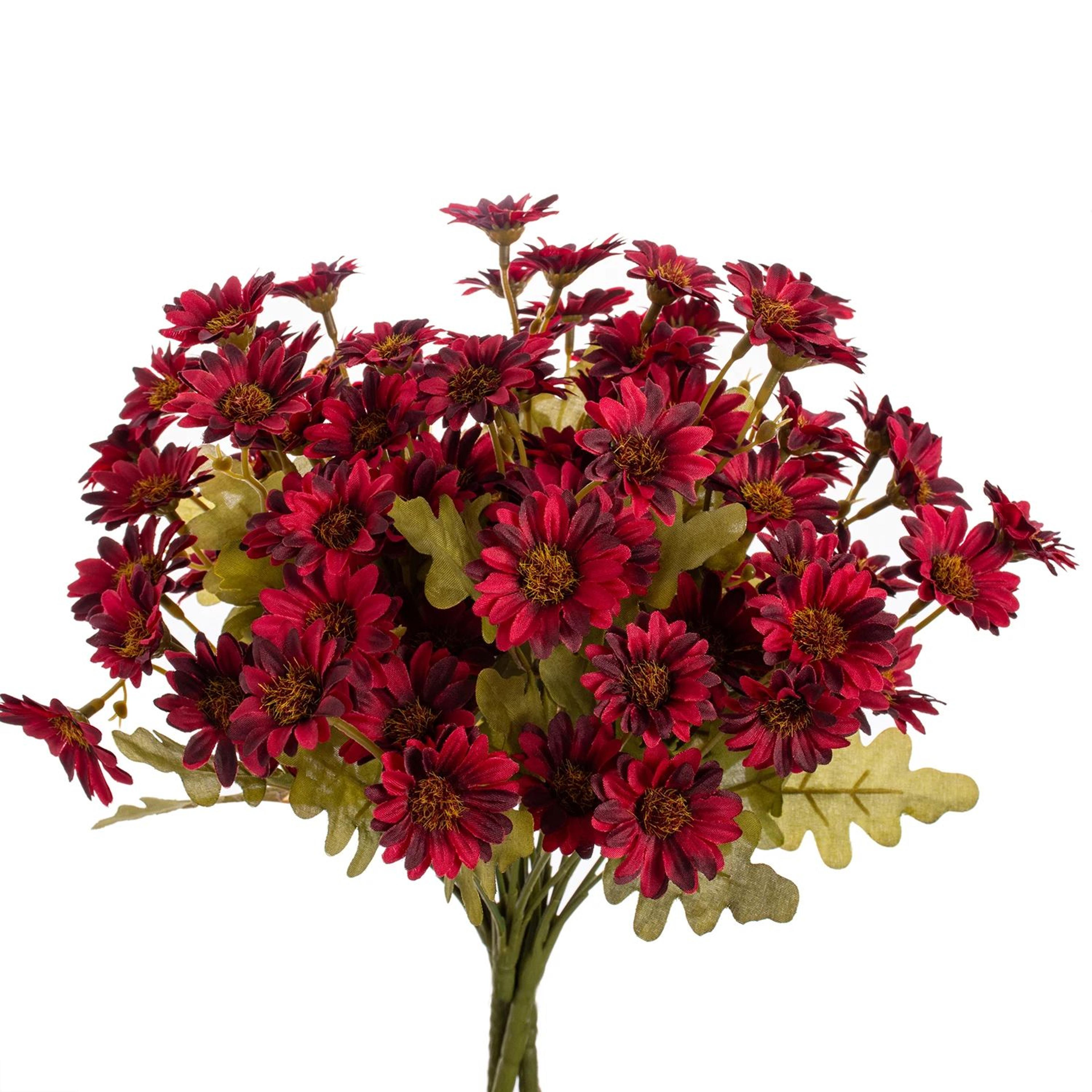 artificial daisy flower bouquet for wedding and home decor