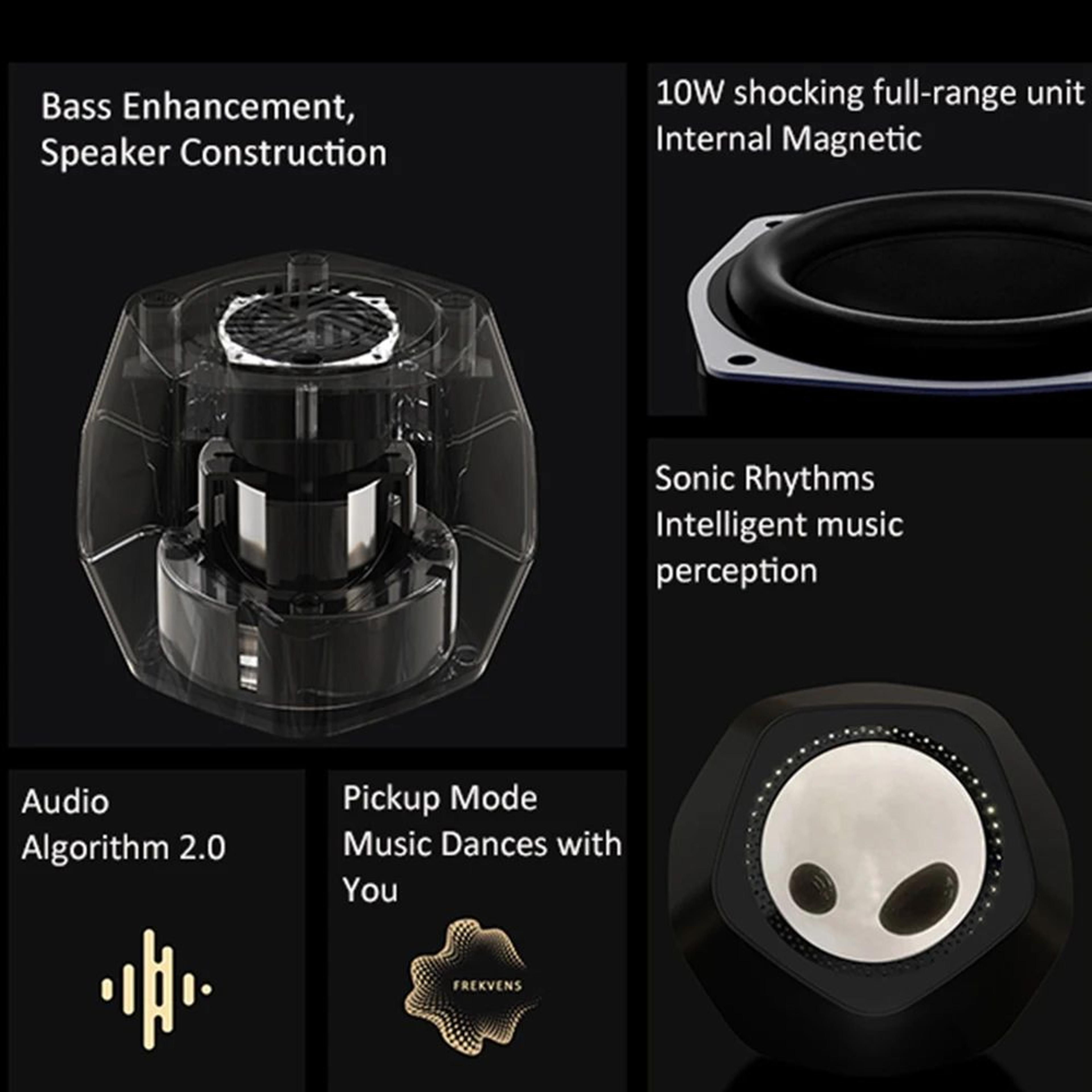 Magnetic Fluid Desktop Bluetooth Speaker  Rhythm Lamp 3