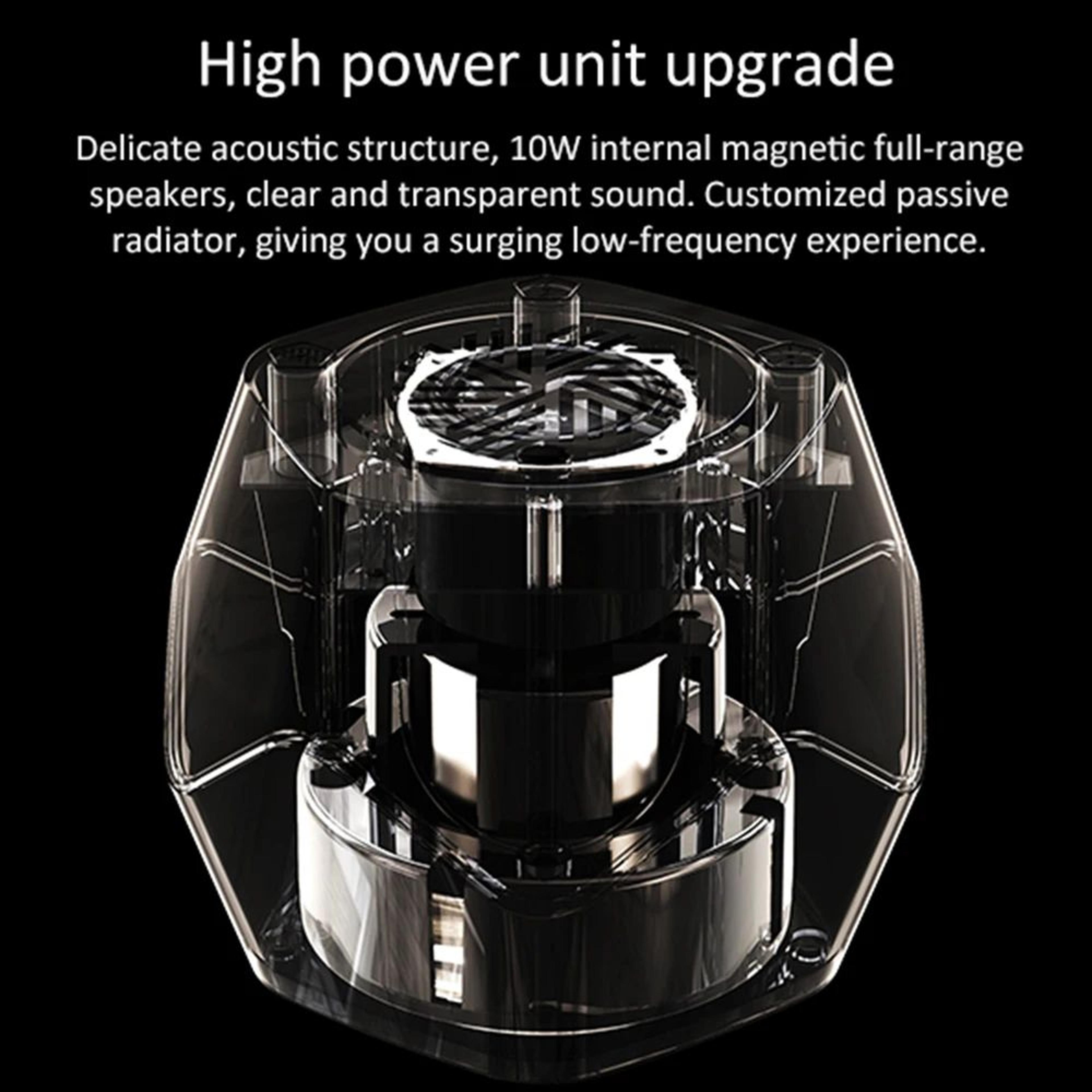Magnetic Fluid Desktop Bluetooth Speaker  Rhythm Lamp 5