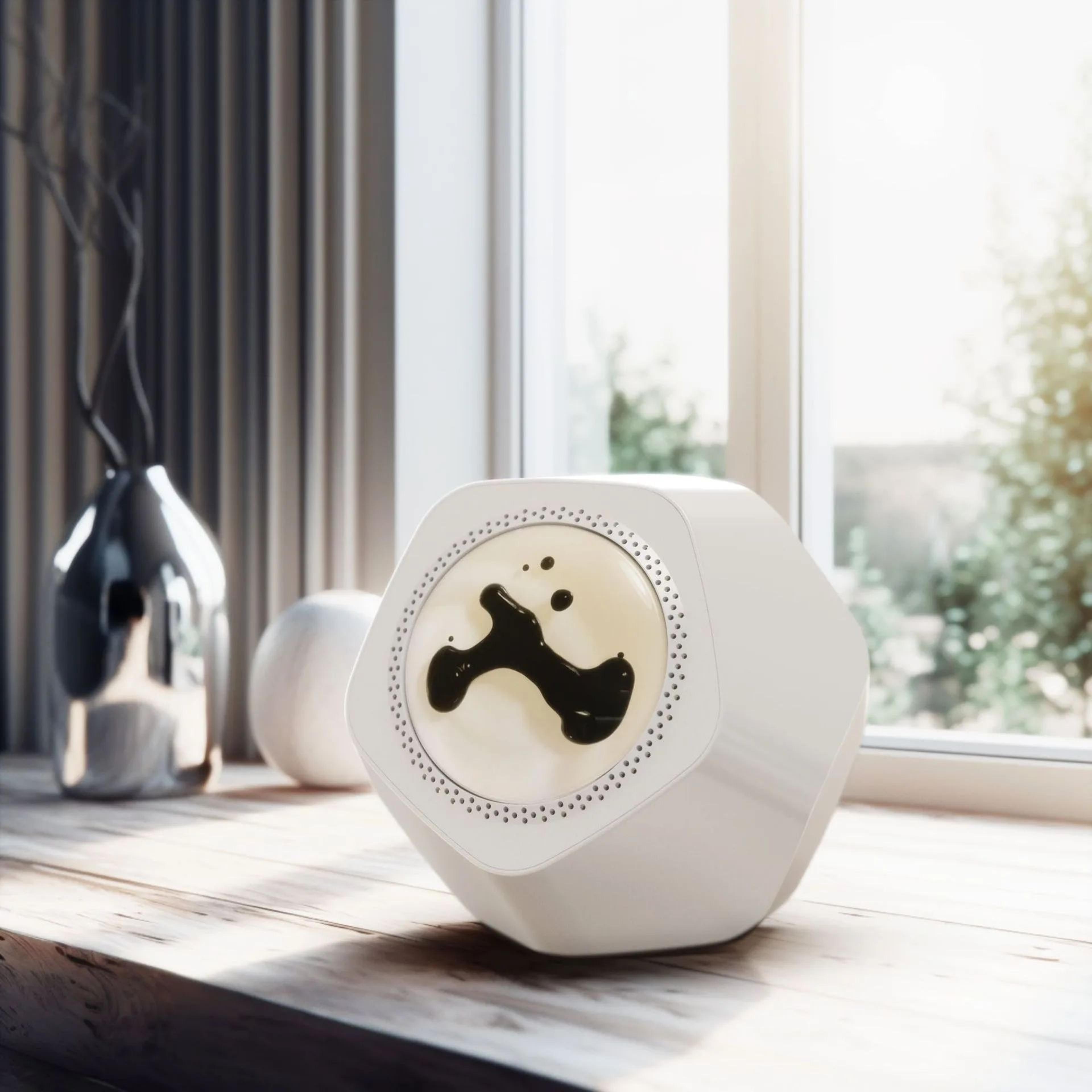 Magnetic Fluid Desktop Bluetooth Speaker  Rhythm Lamp 13