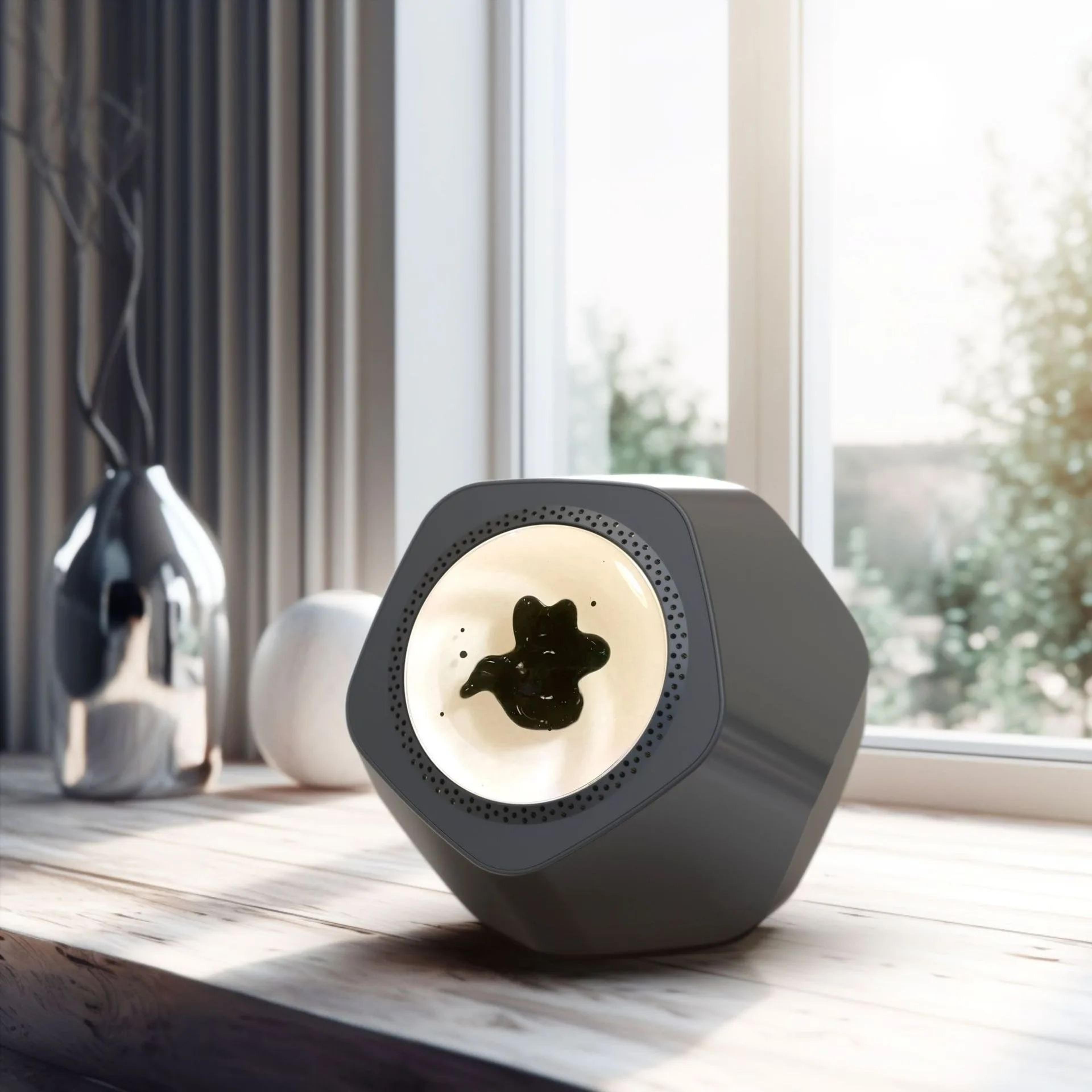 Magnetic Fluid Desktop Bluetooth Speaker  Rhythm Lamp 14