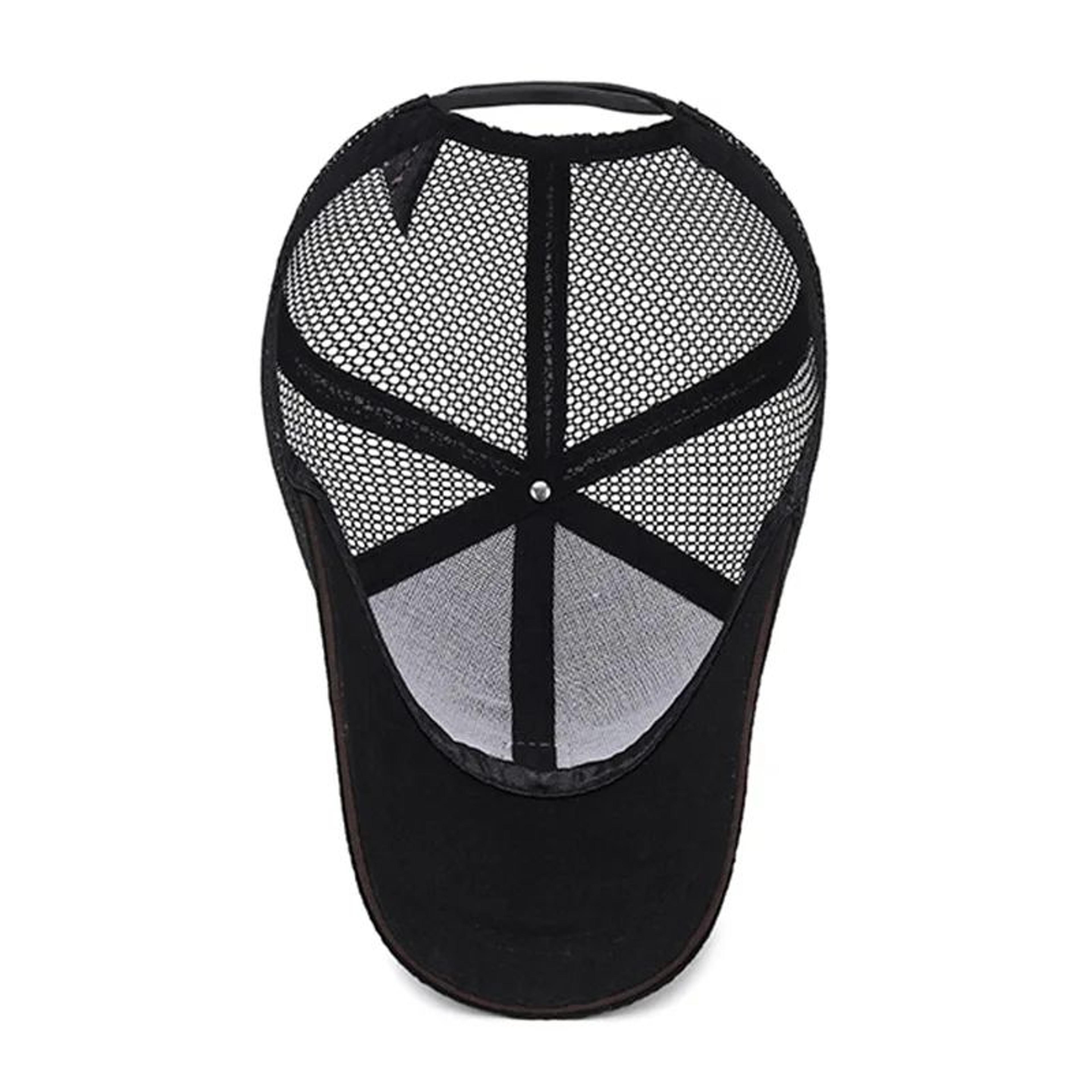 Unisex Plain Mesh Trucker Baseball Cap 3