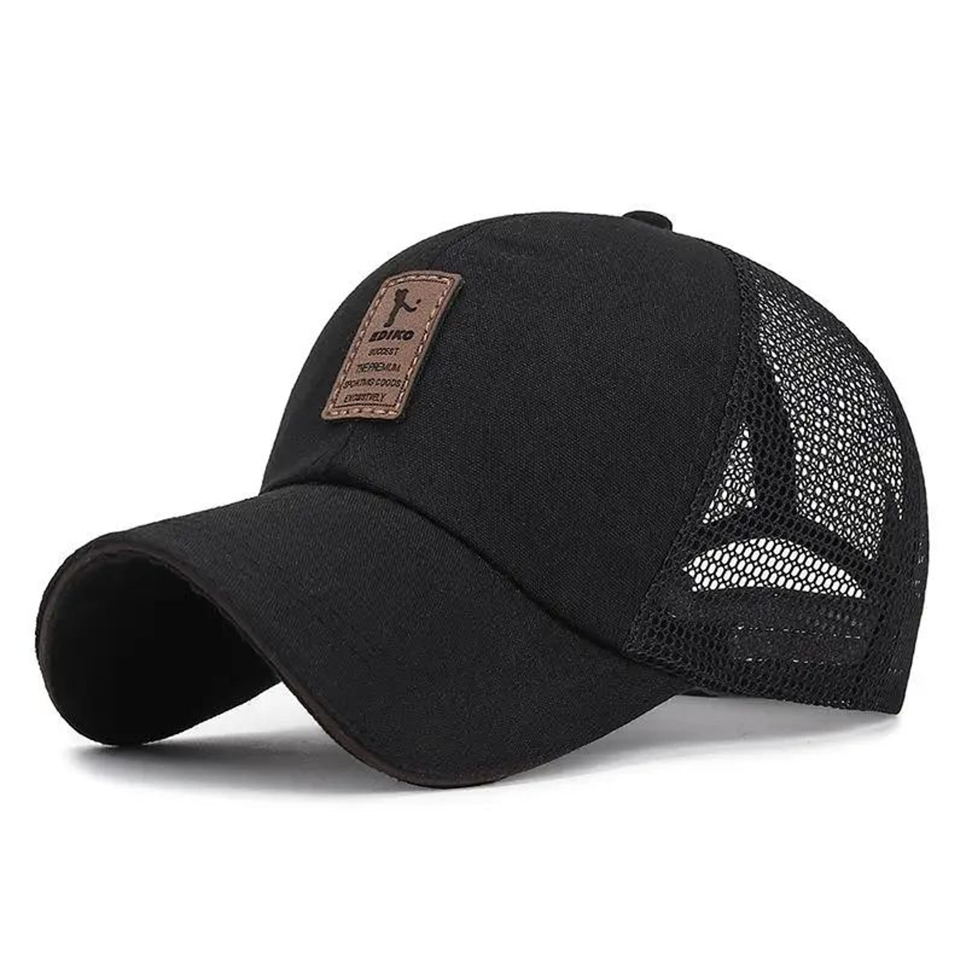 Unisex Plain Mesh Trucker Baseball Cap 6