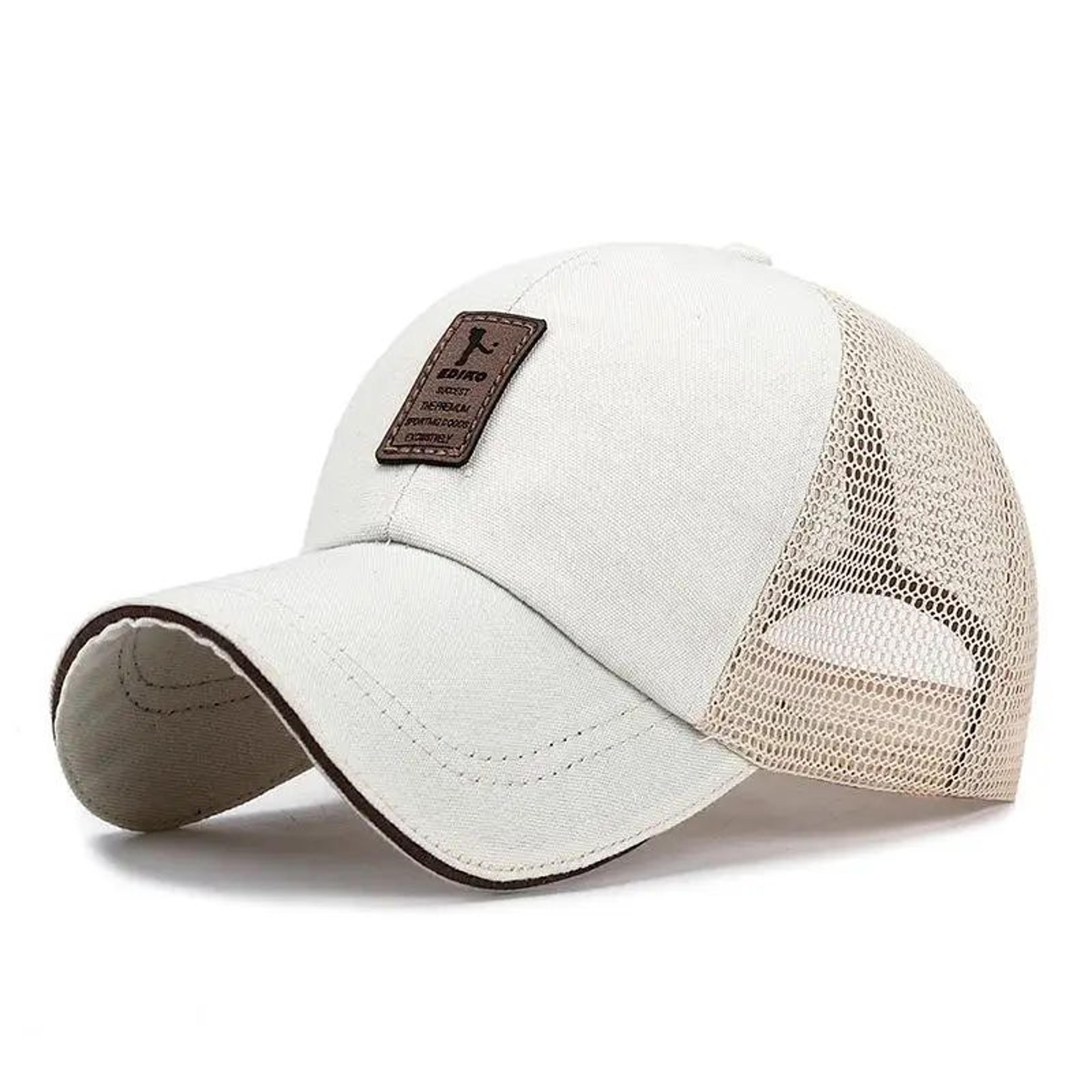 Unisex Plain Mesh Trucker Baseball Cap 4