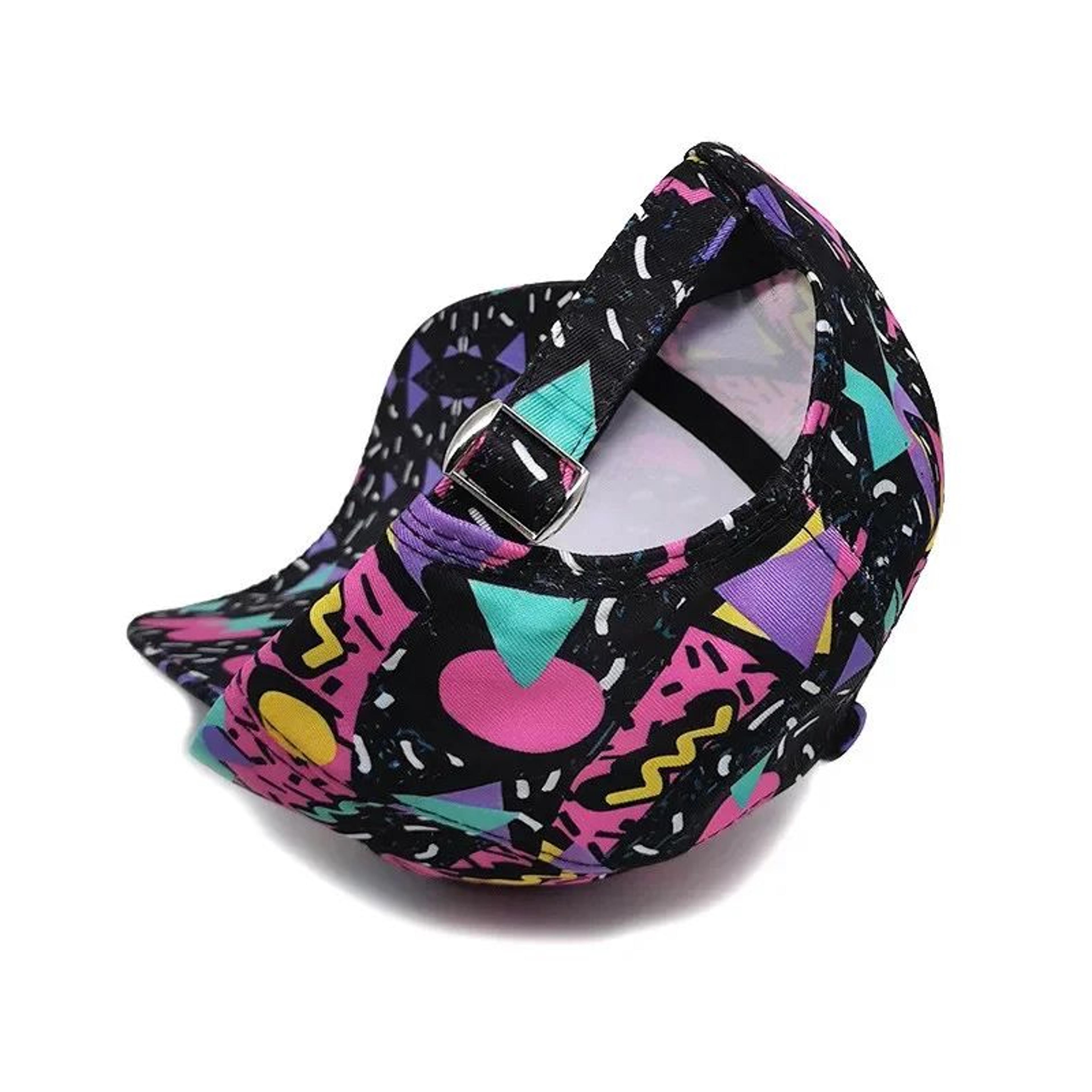 Graffiti Print Adjustable Snapback Baseball Cap 6