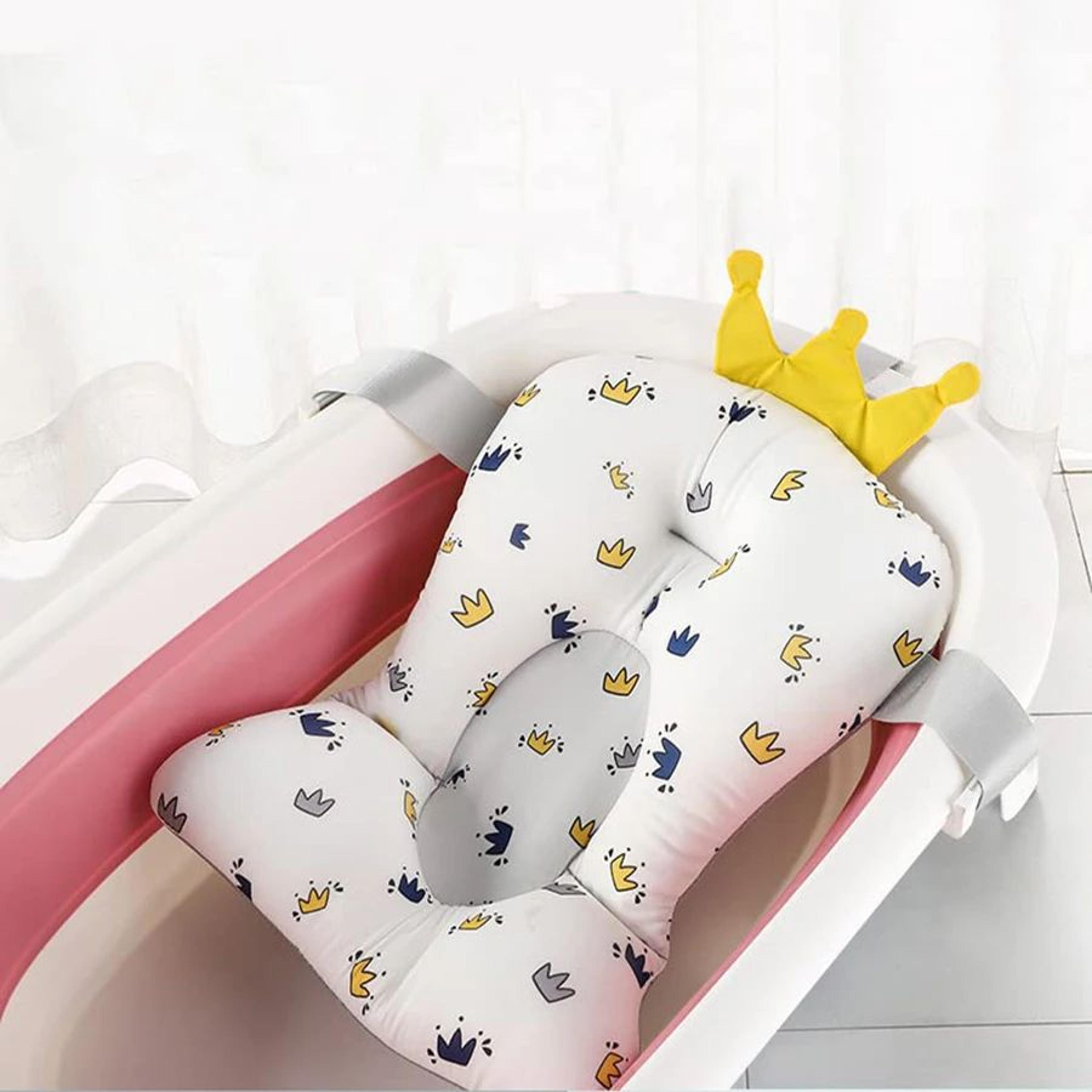 adjustable baby bath support cushion floating seat pad