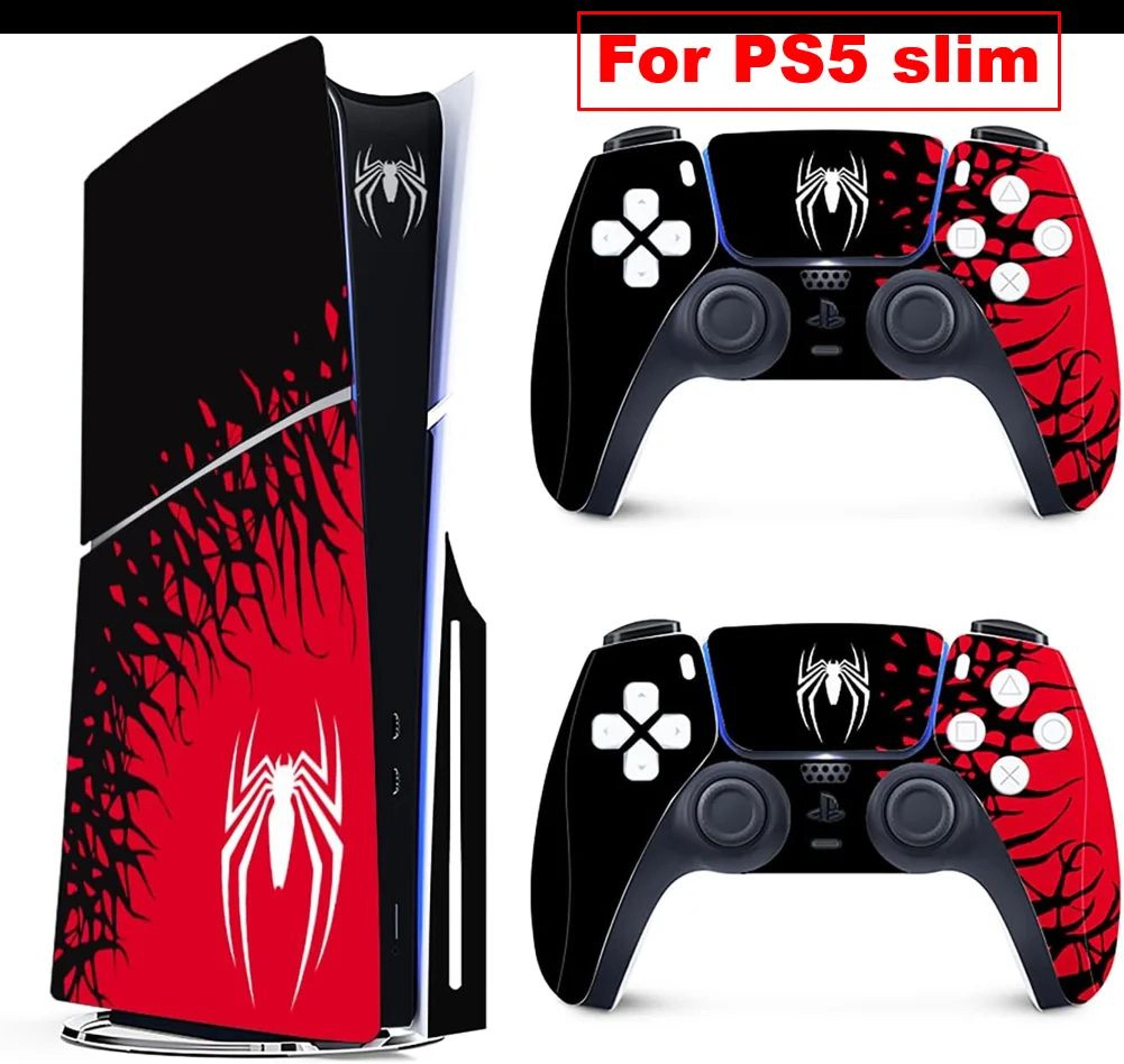 Superhero Vinyl Skin Wrap For PS5 Slim Console 8