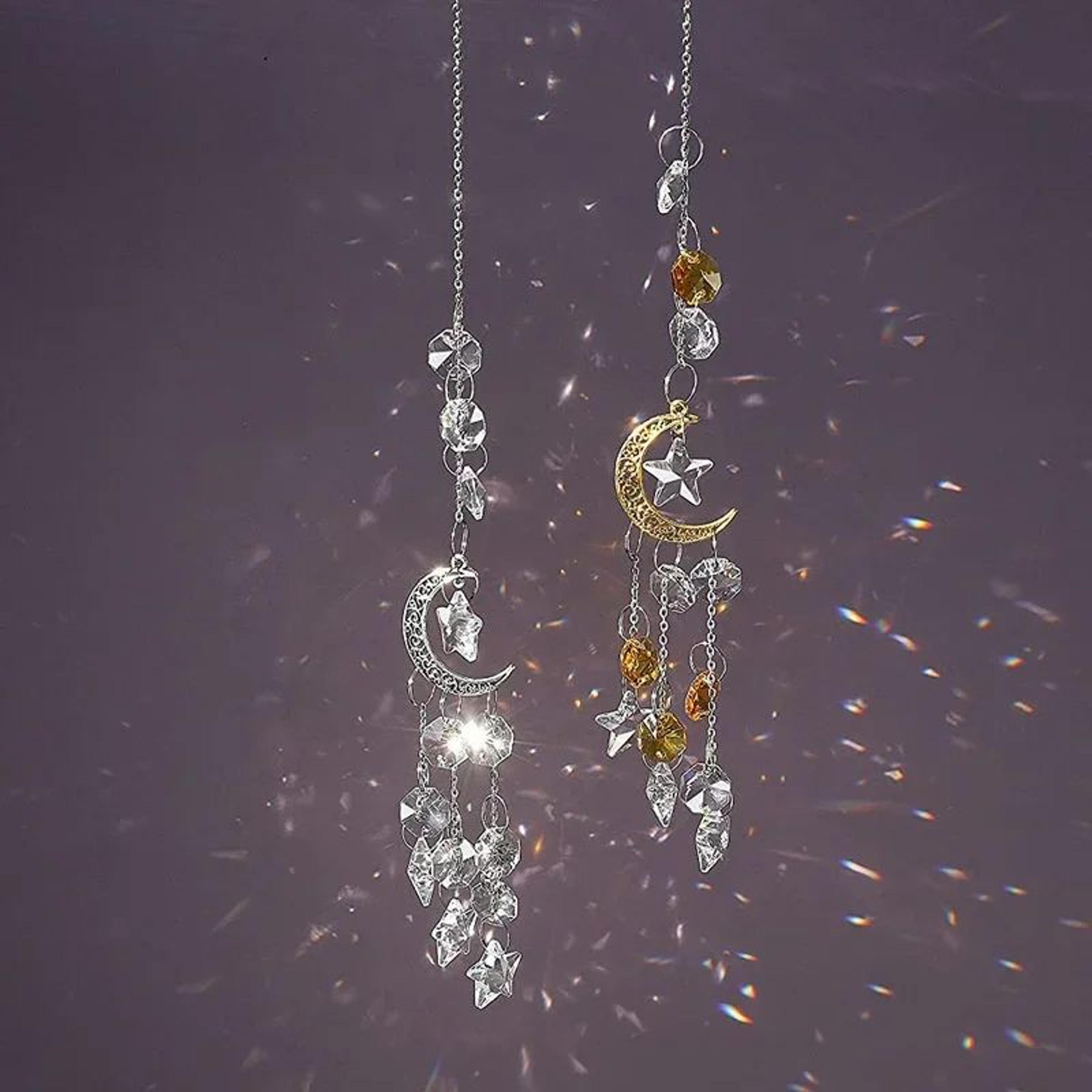 Crystal Rainbow Sun Catcher Glass Prism Hanging Decor 3