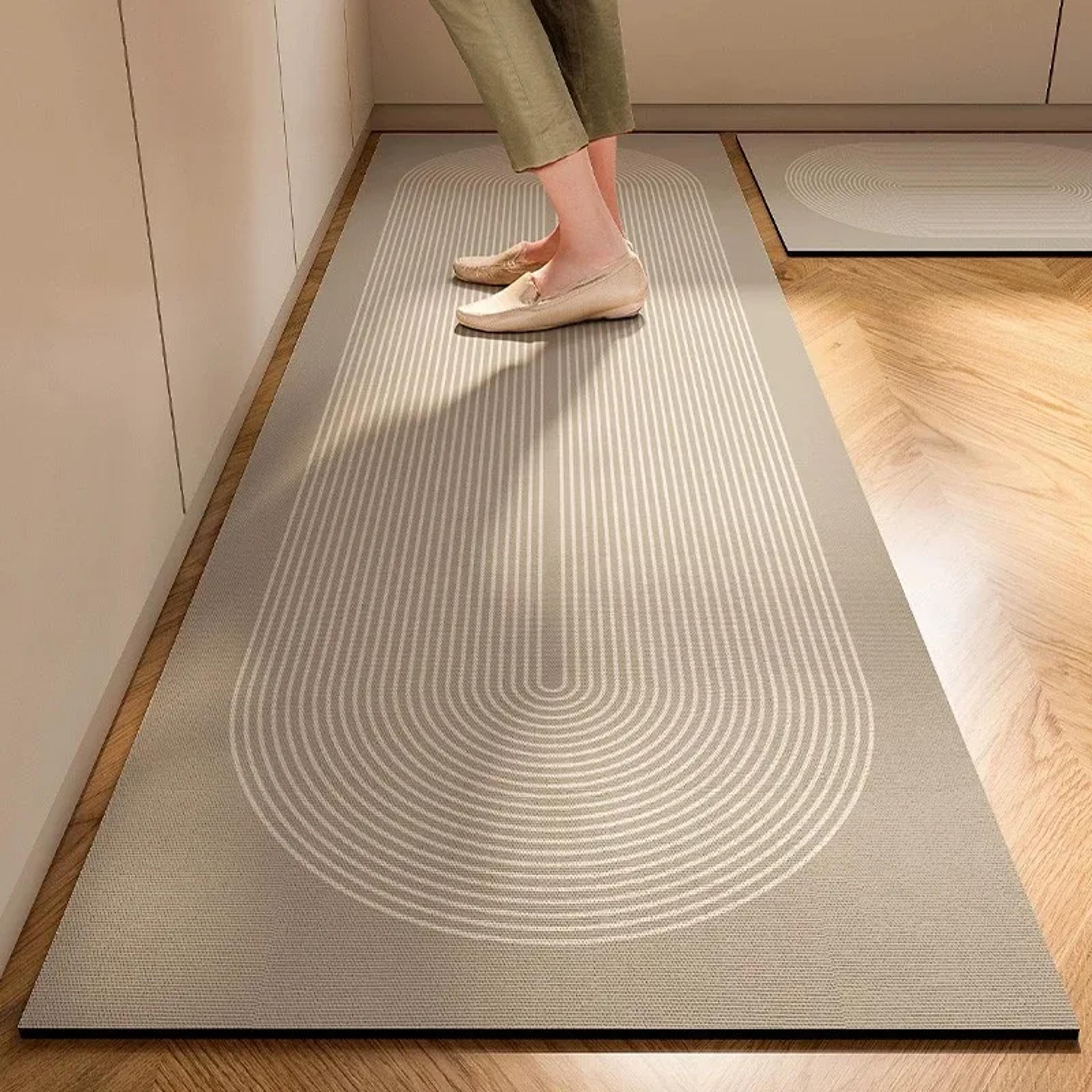 Super AntiSlip Diatomite Mud Floor Mat  Quick Dry Japanese Style Kitchen Carpet 2