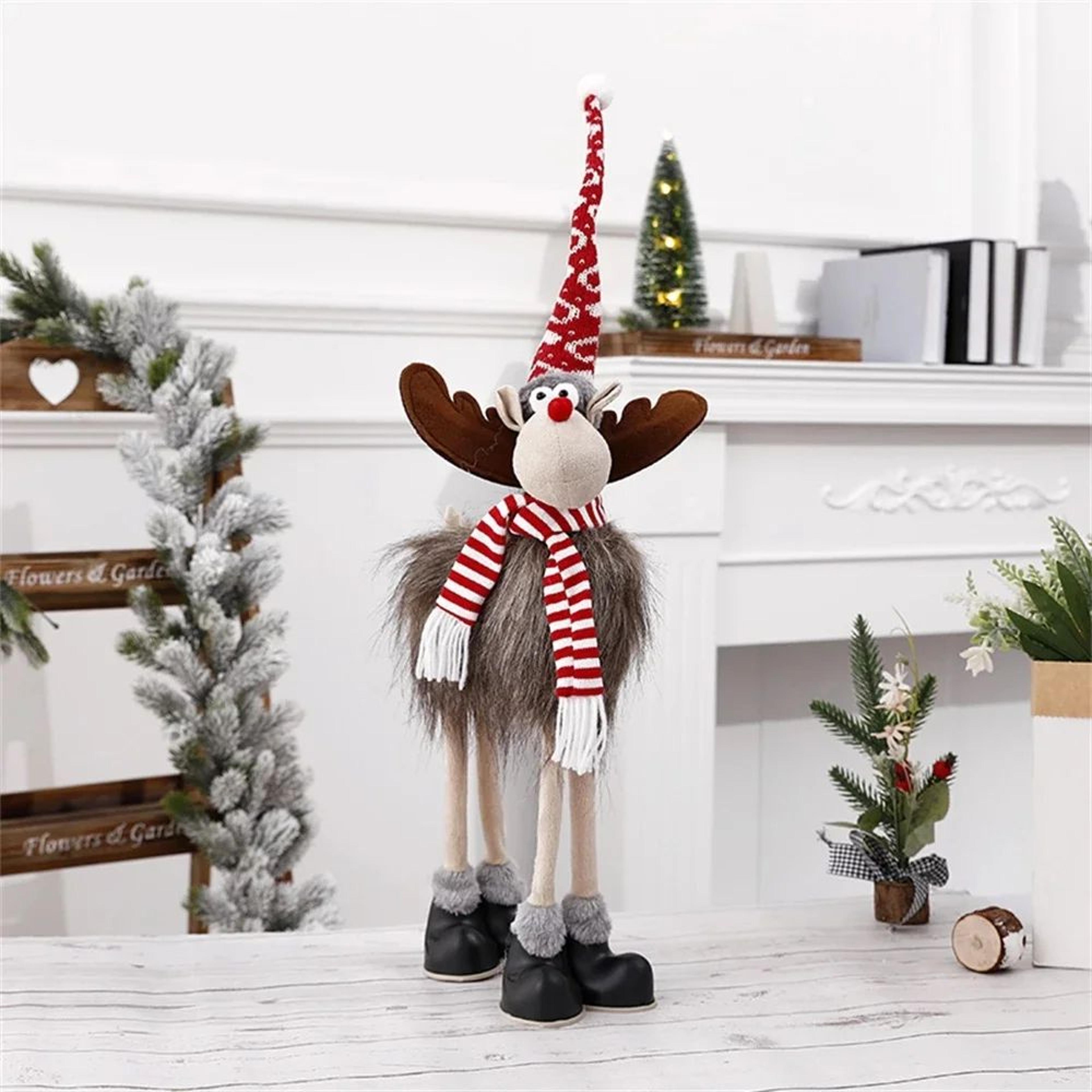 Large Standing Lighted Christmas Reindeer Figurine 5