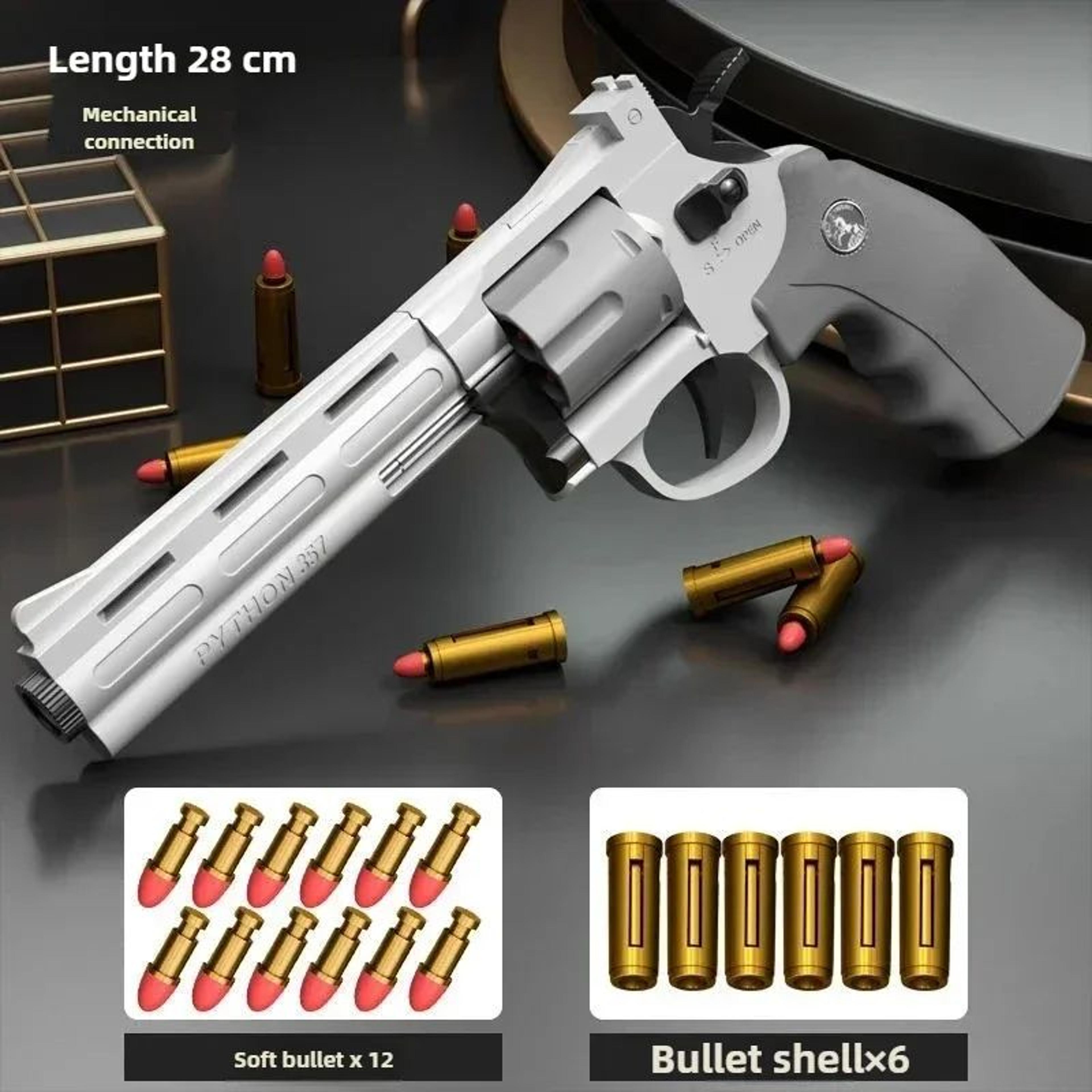 ZP5 Revolver Soft Dart Blaster Toy With Continuous Firing Action 9