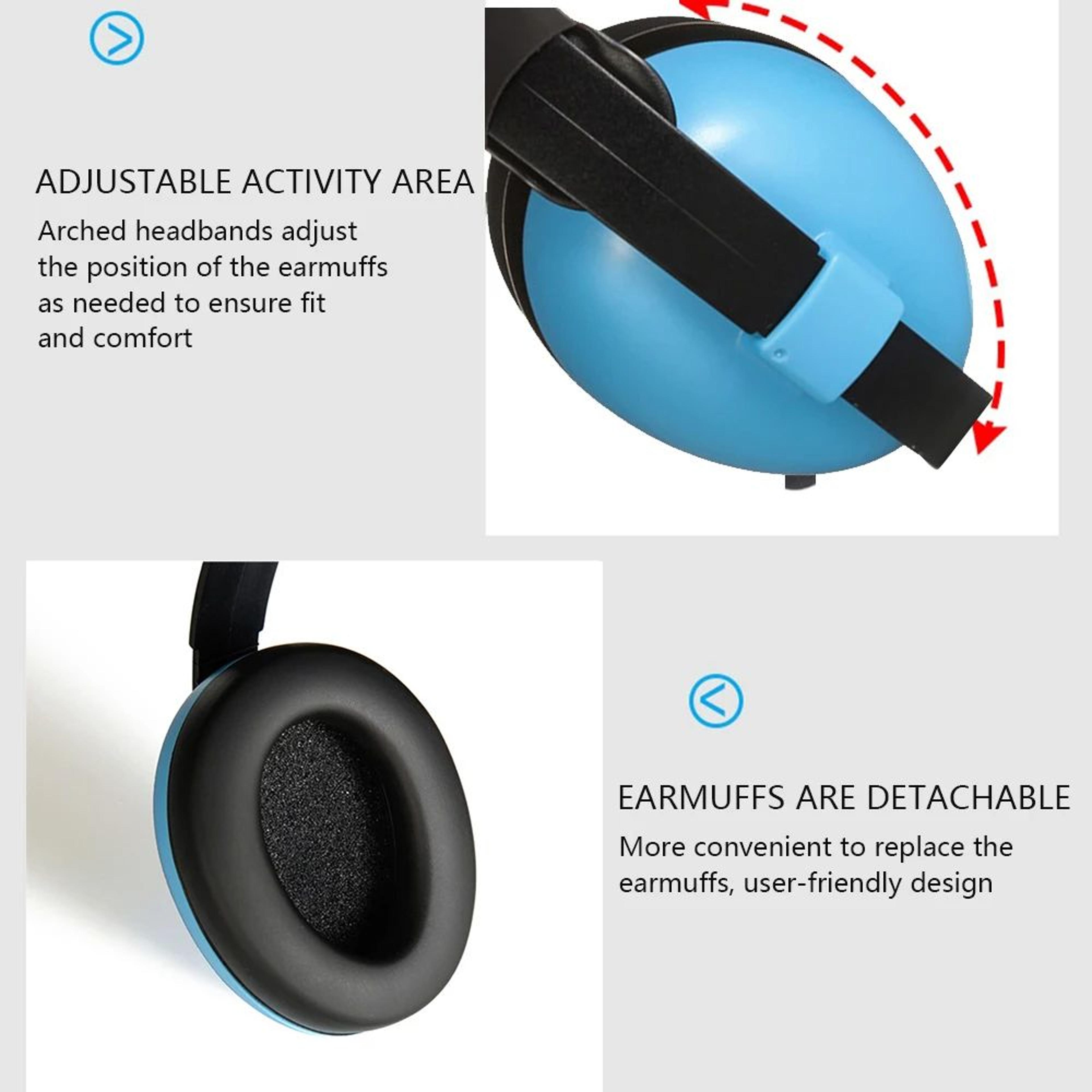 Baby Noise Reduction Earmuffs For Infants And Toddlers Hearing Protection 2