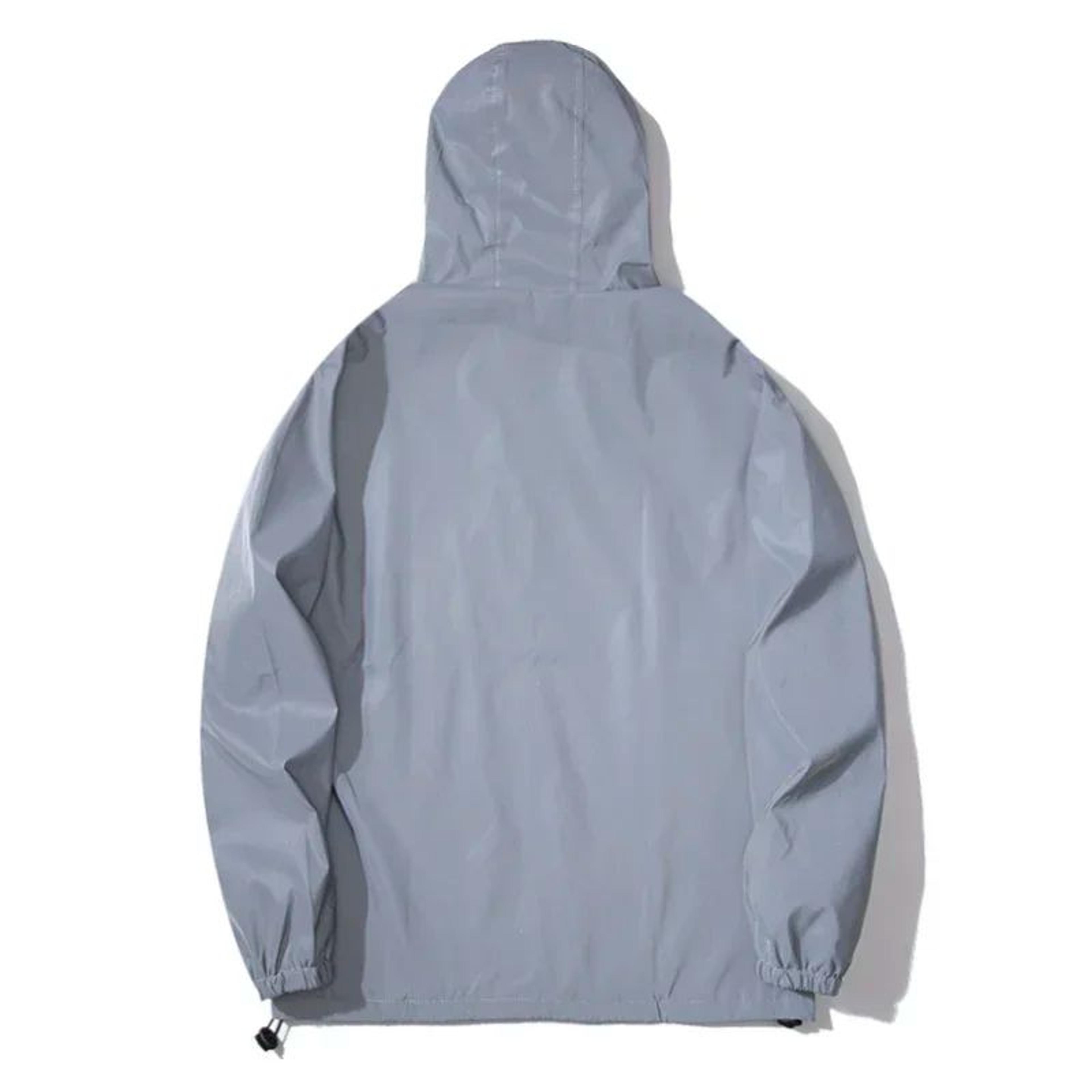 Unisex Reflective Luminous Jacket Night Glow Streetwear Coat 3