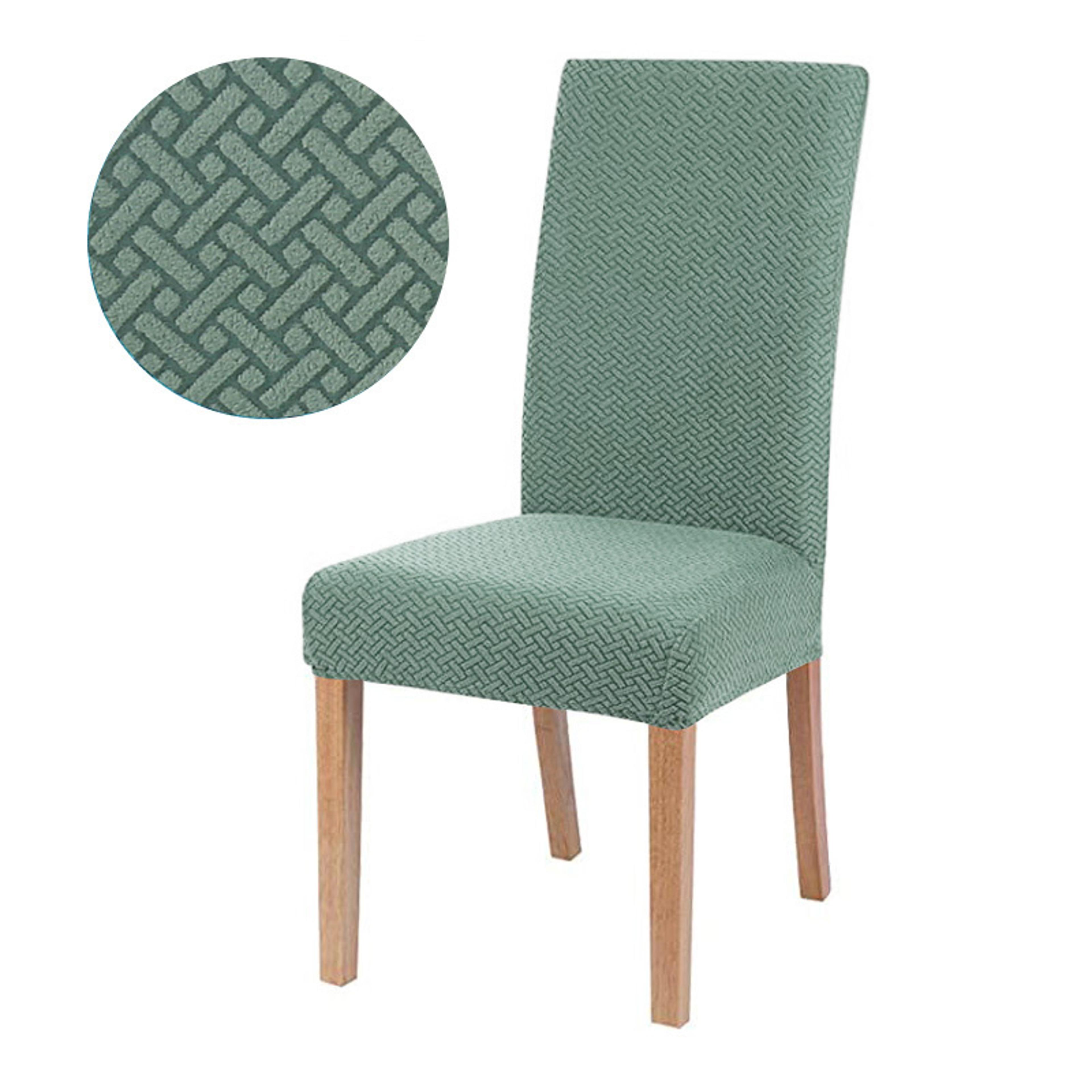 Elastic Chair Cover For Dining Room  Living Room Universal Fit Stretchable Seat Cover 14