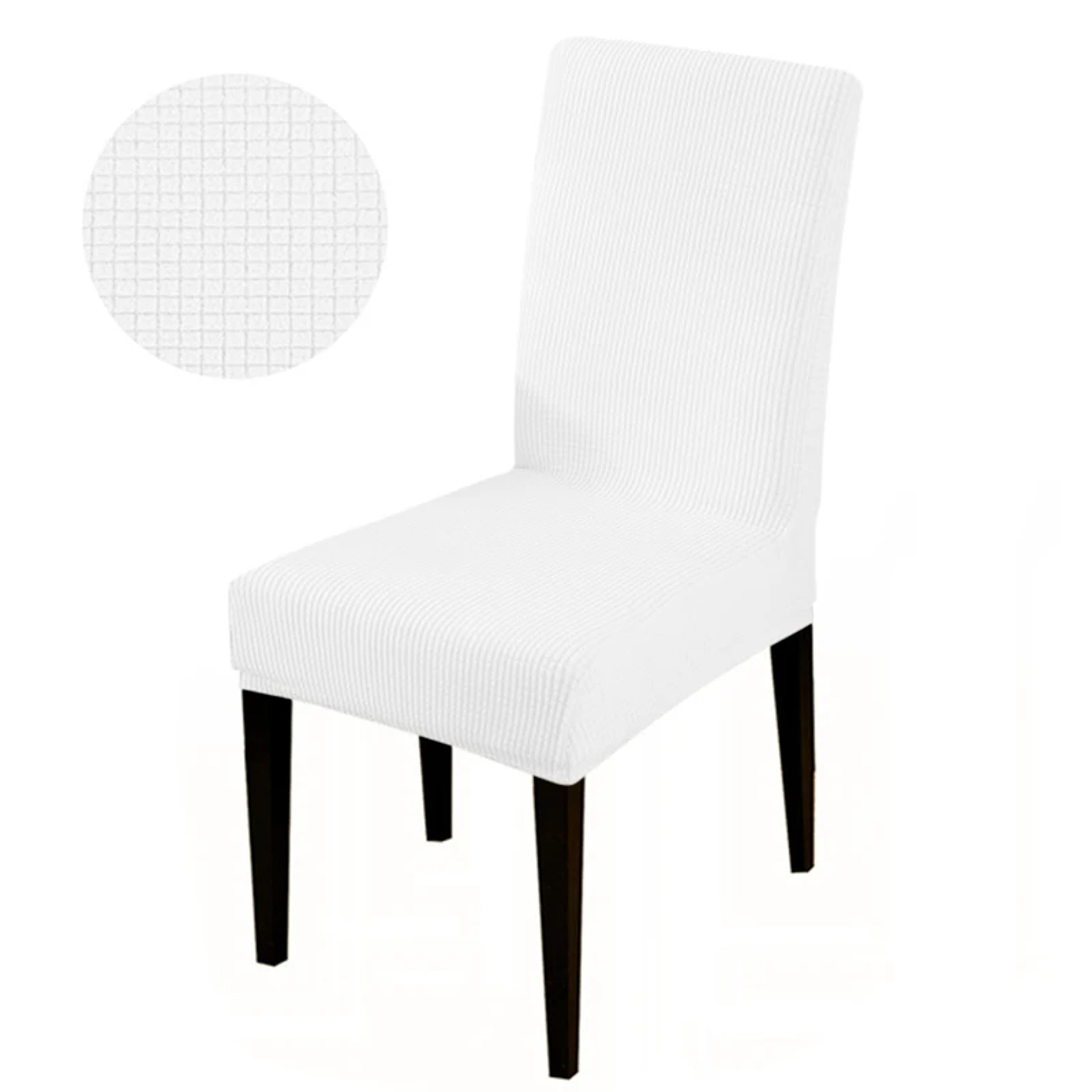 Elastic Chair Cover For Dining Room  Living Room Universal Fit Stretchable Seat Cover 22