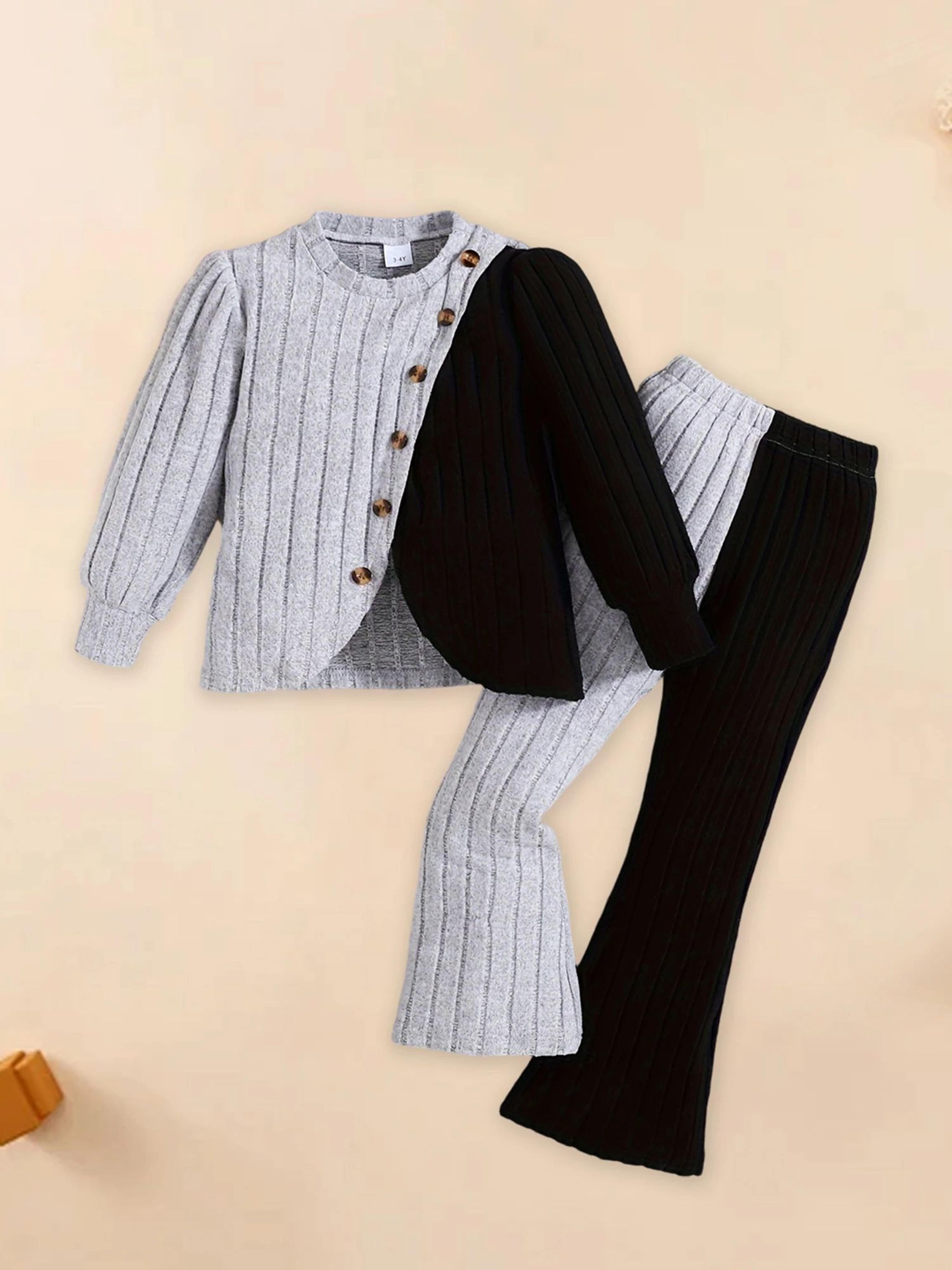 Toddler Girls Winter Fleece Jacket And Snow Pants Set 2