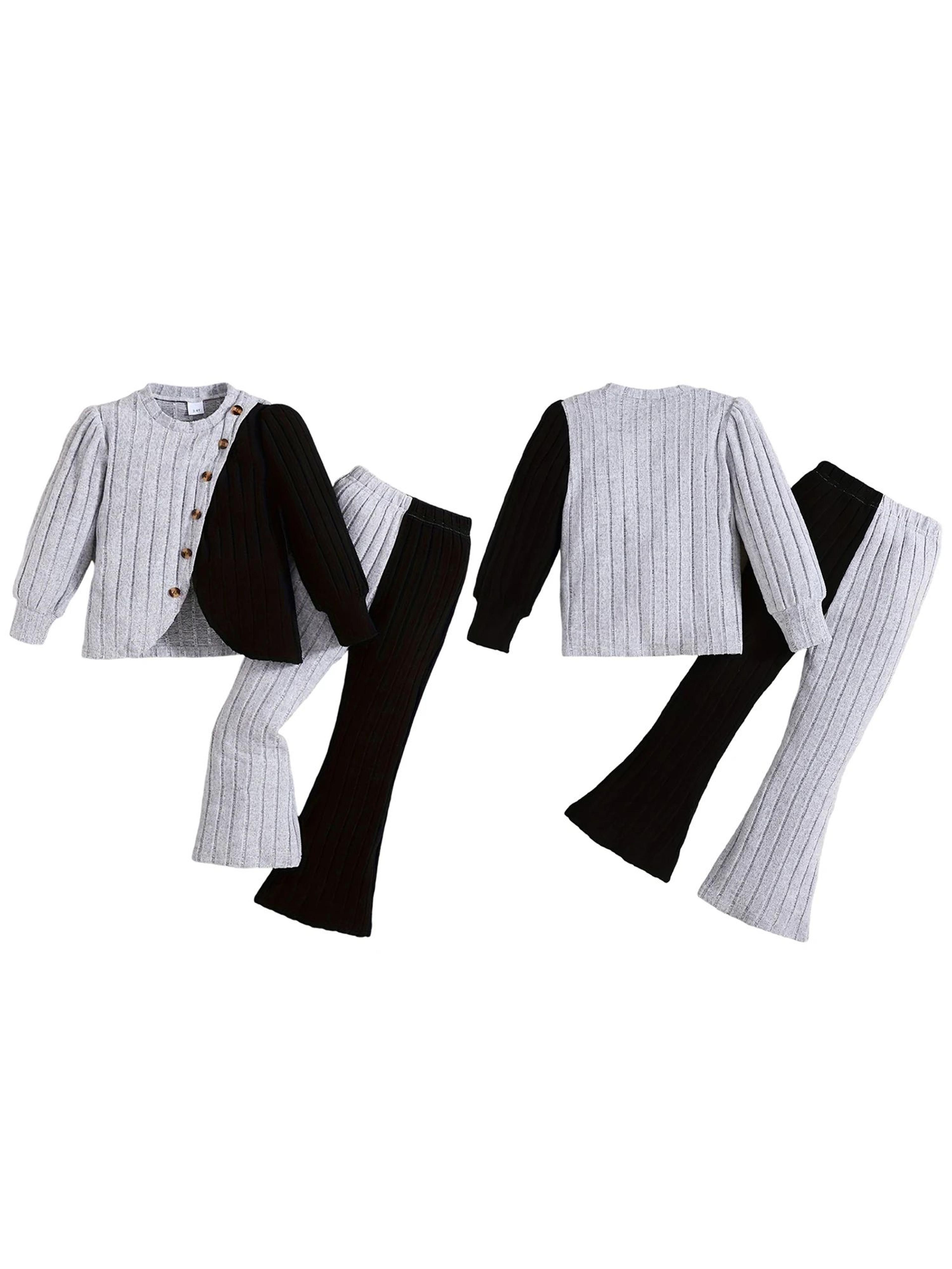 Toddler Girls Winter Fleece Jacket And Snow Pants Set 3