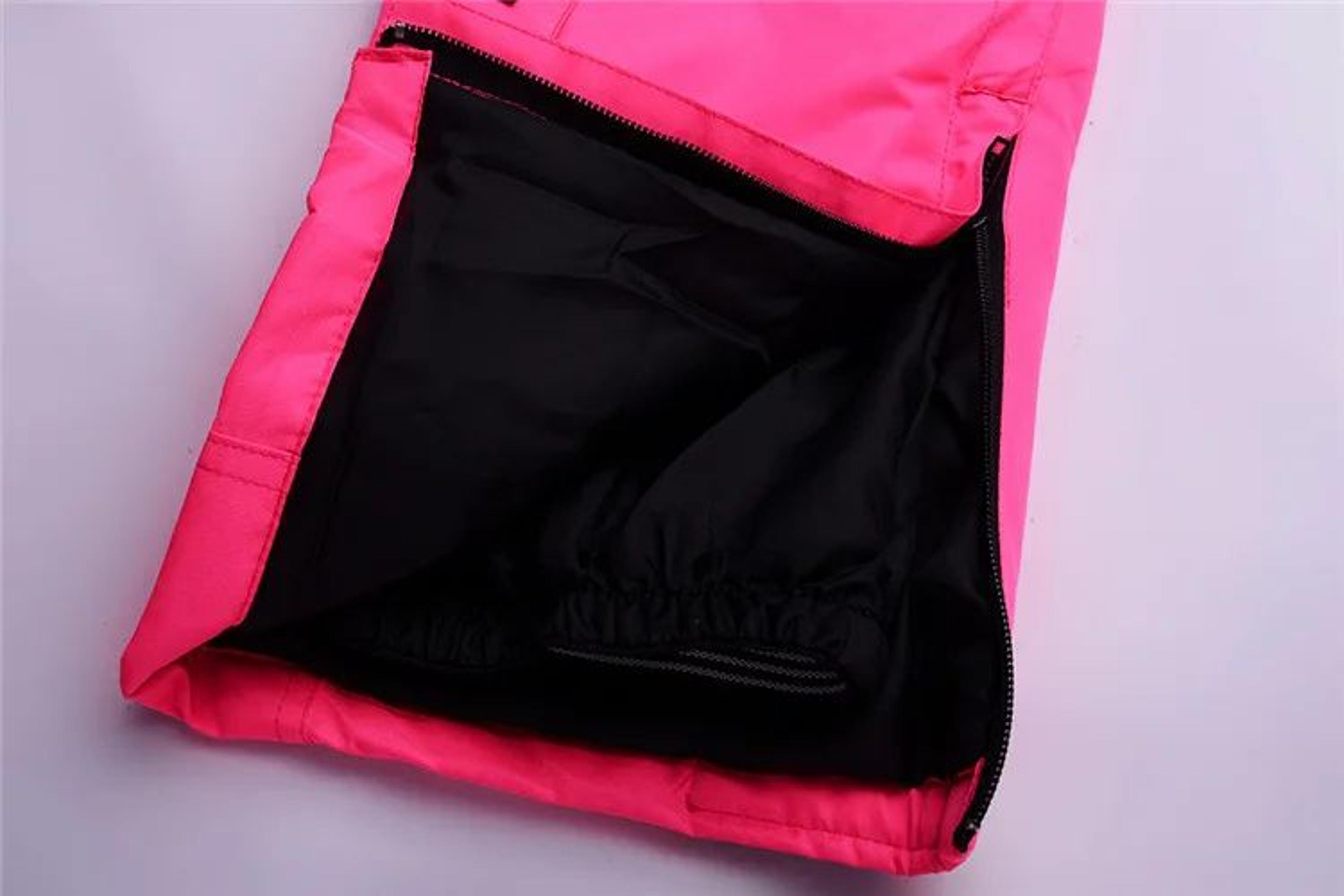 Unisex Waterproof Snowboard Ski Pants With Suspenders 8
